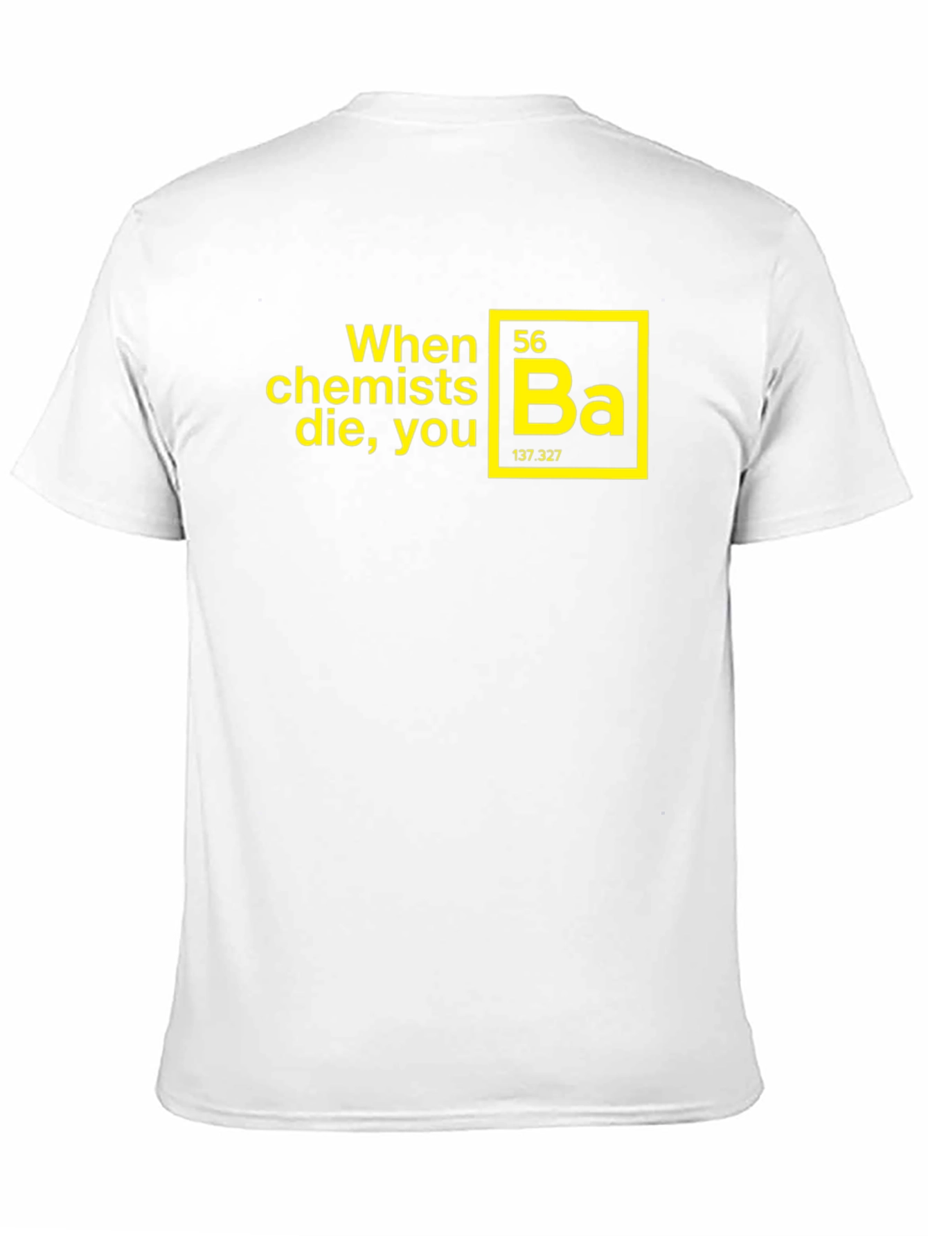When Chemists Die Funny Black T-Shirt
