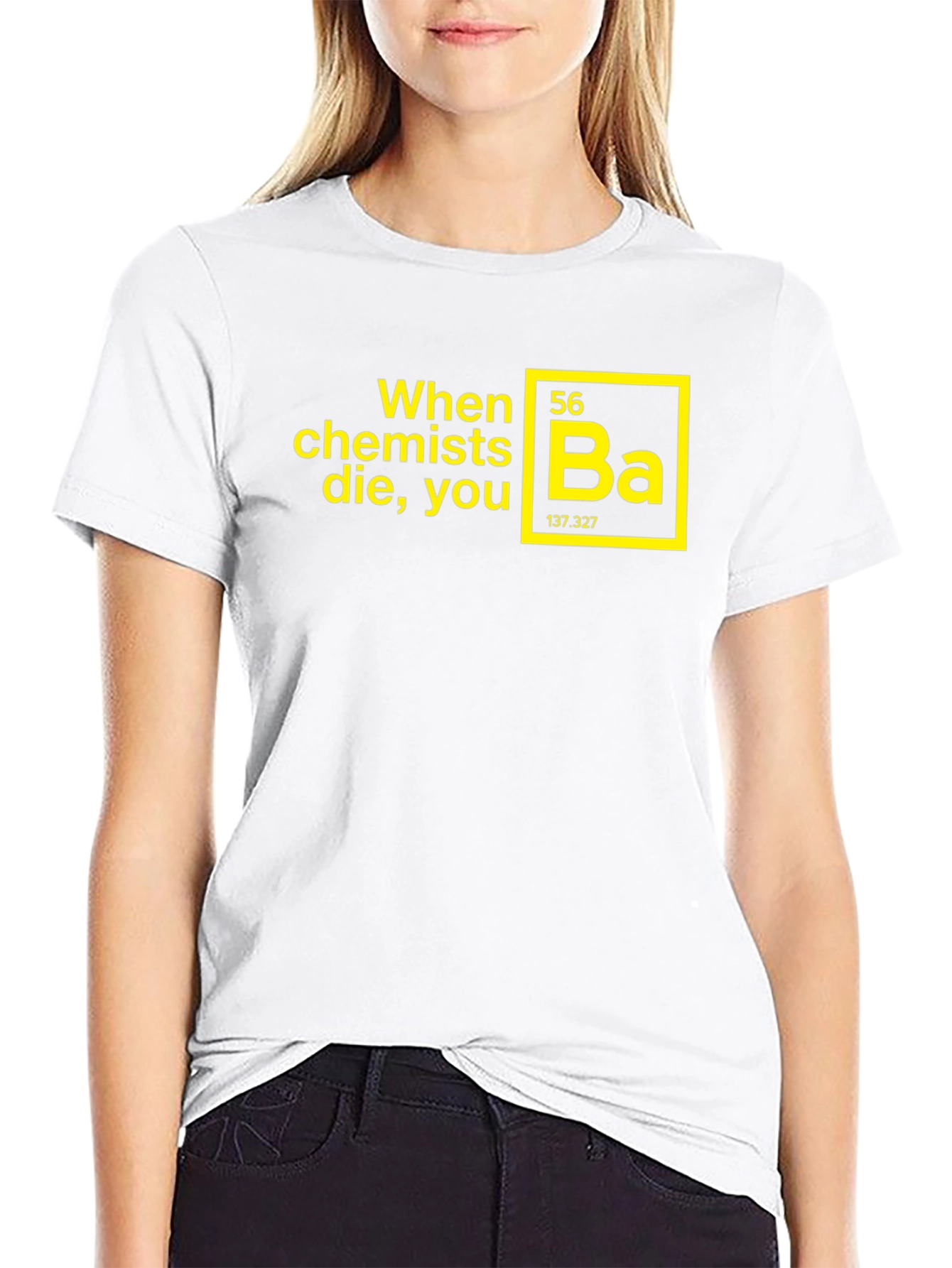 When Chemists Die Funny Black T-Shirt