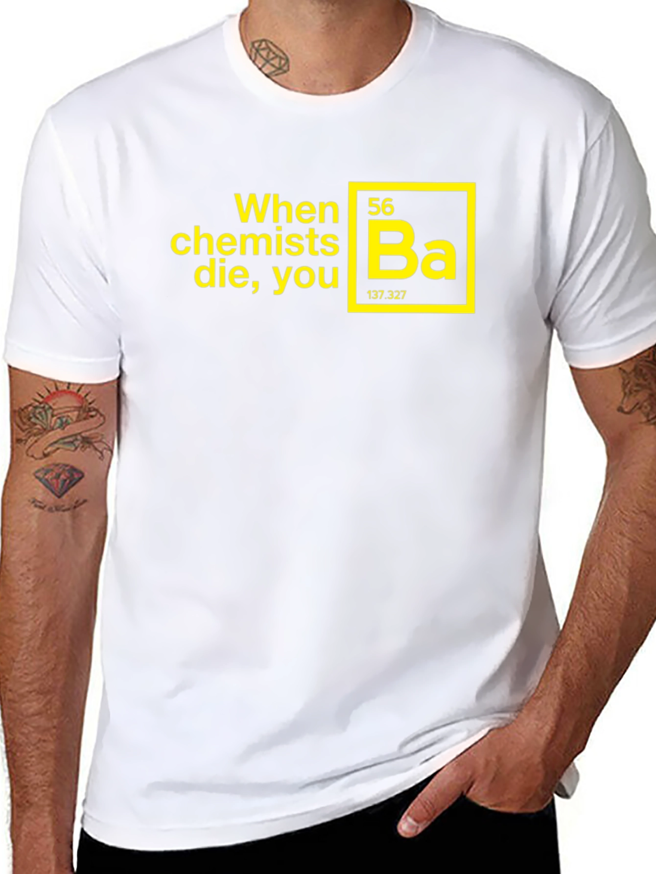 When Chemists Die Funny Black T-Shirt
