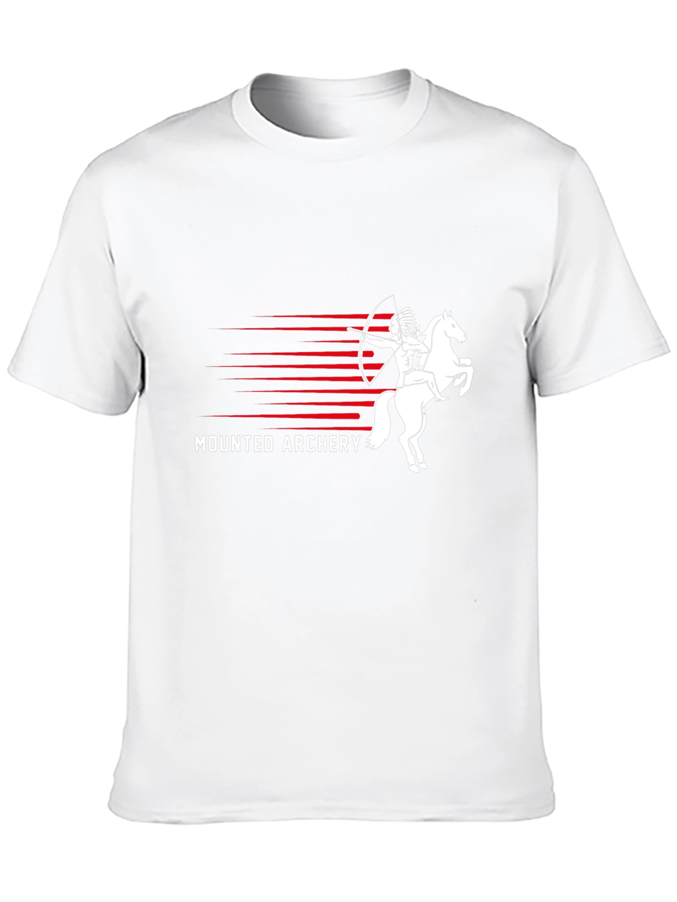 Mounted Archery T-Shirt - Black Cotton Tee