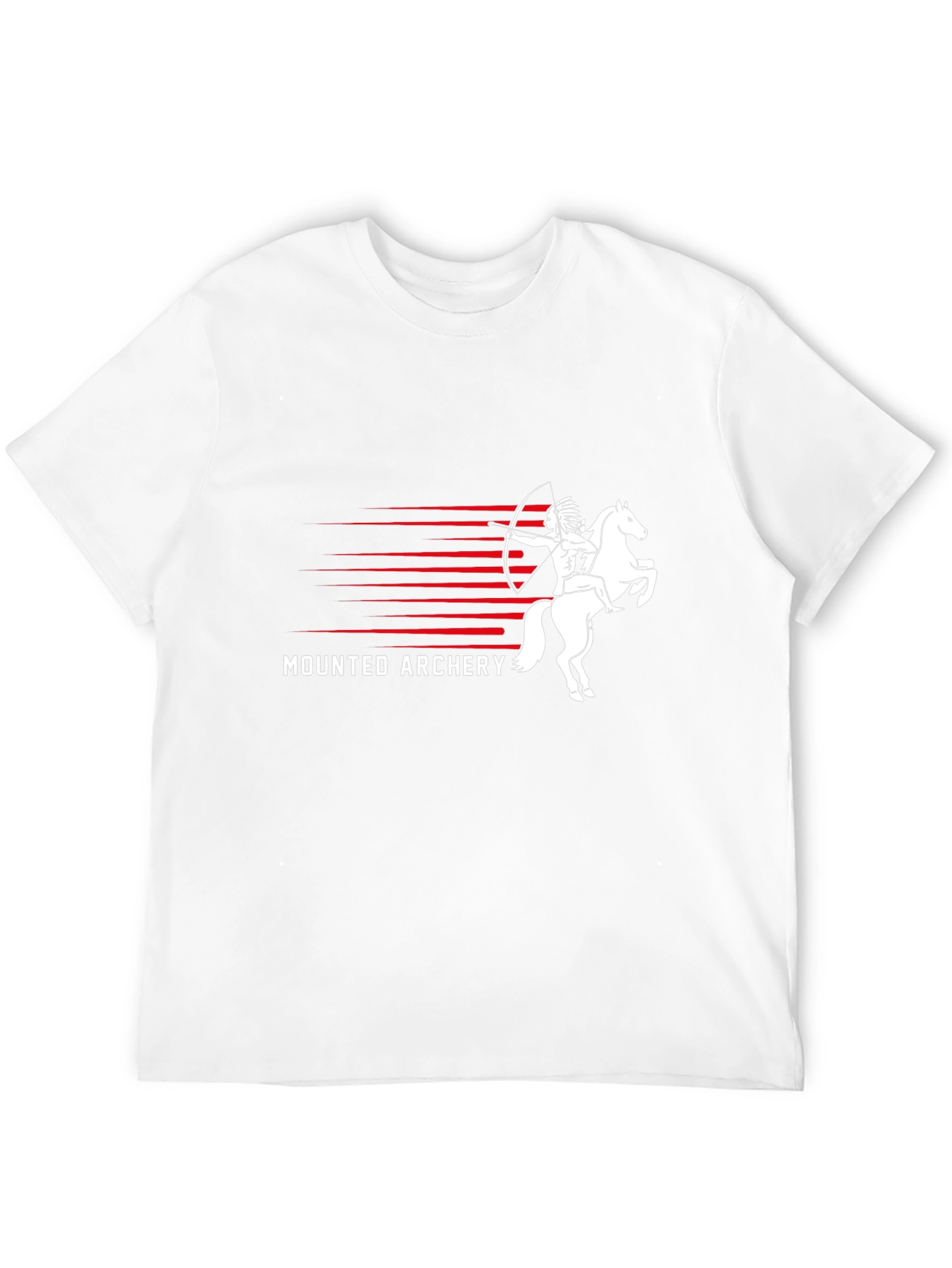 Mounted Archery T-Shirt - Black Cotton Tee