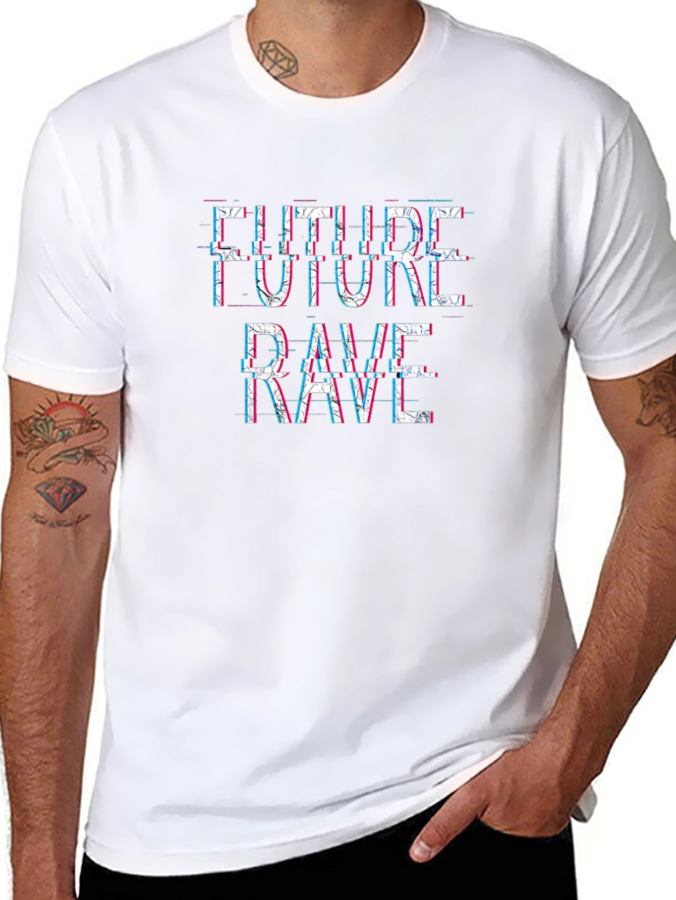 Future Rave Graphic T-Shirt - EDM Music Tee