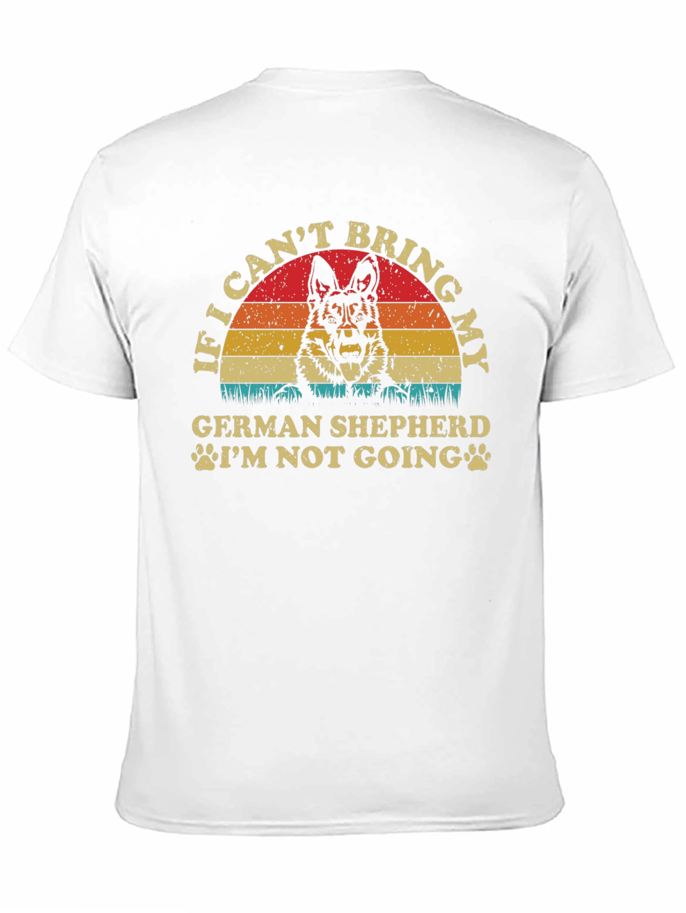 German Shepherd Graphic Tee - Dog Lover T-Shirt