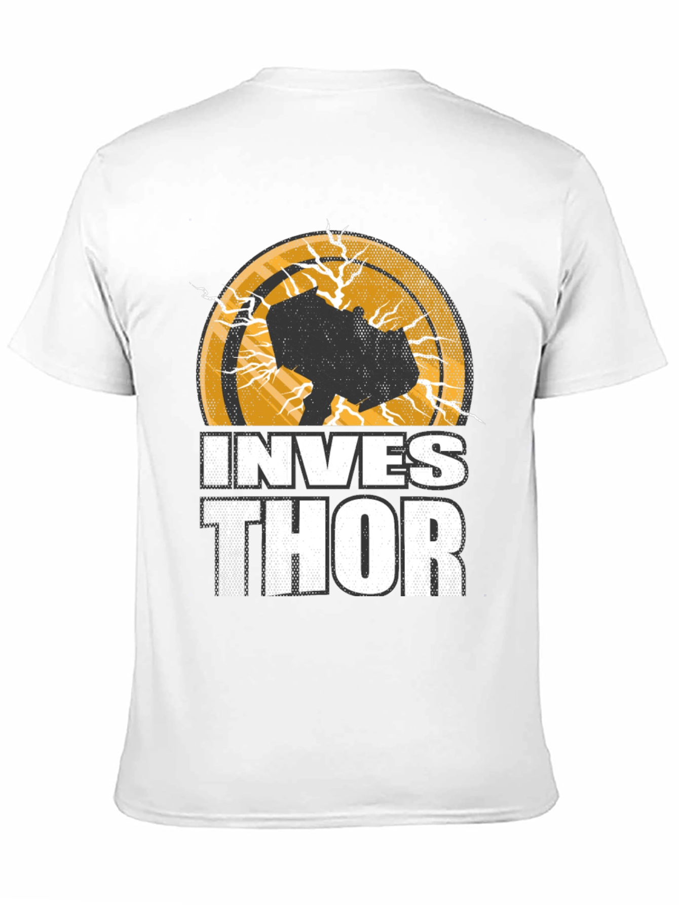 Invest Thor Graphic T-Shirt - Cool Unique Design