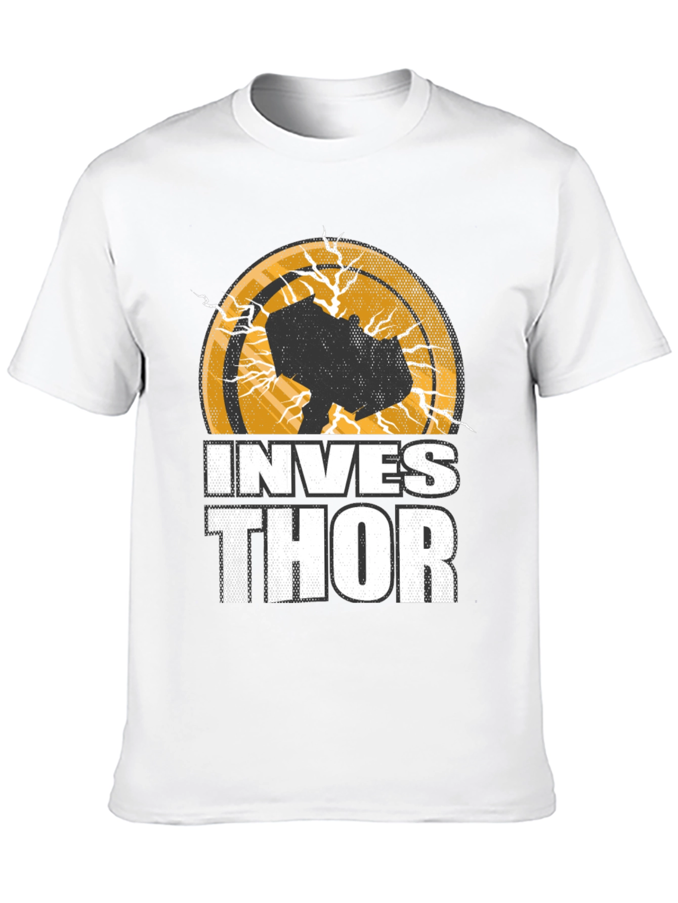 Invest Thor Graphic T-Shirt - Cool Unique Design