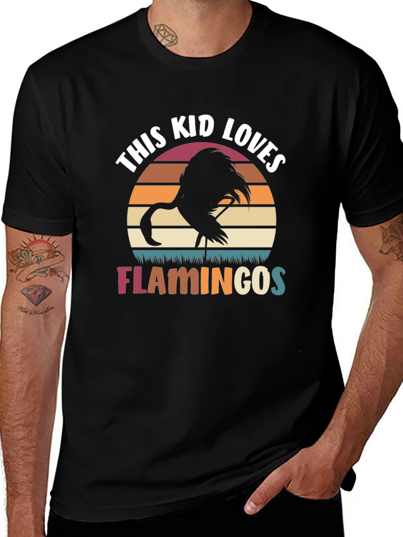 This Kid Loves Flamingos T-Shirt