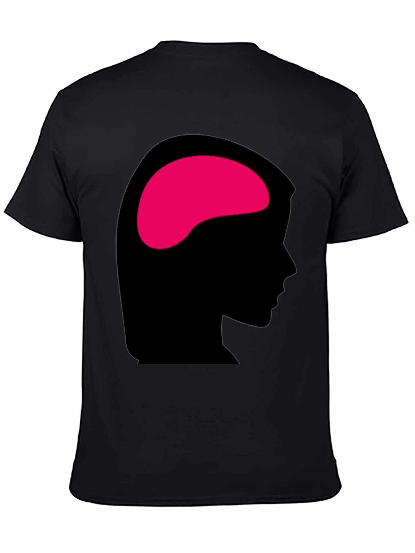 Brainy Woman T-Shirt - Black Graphic Tee