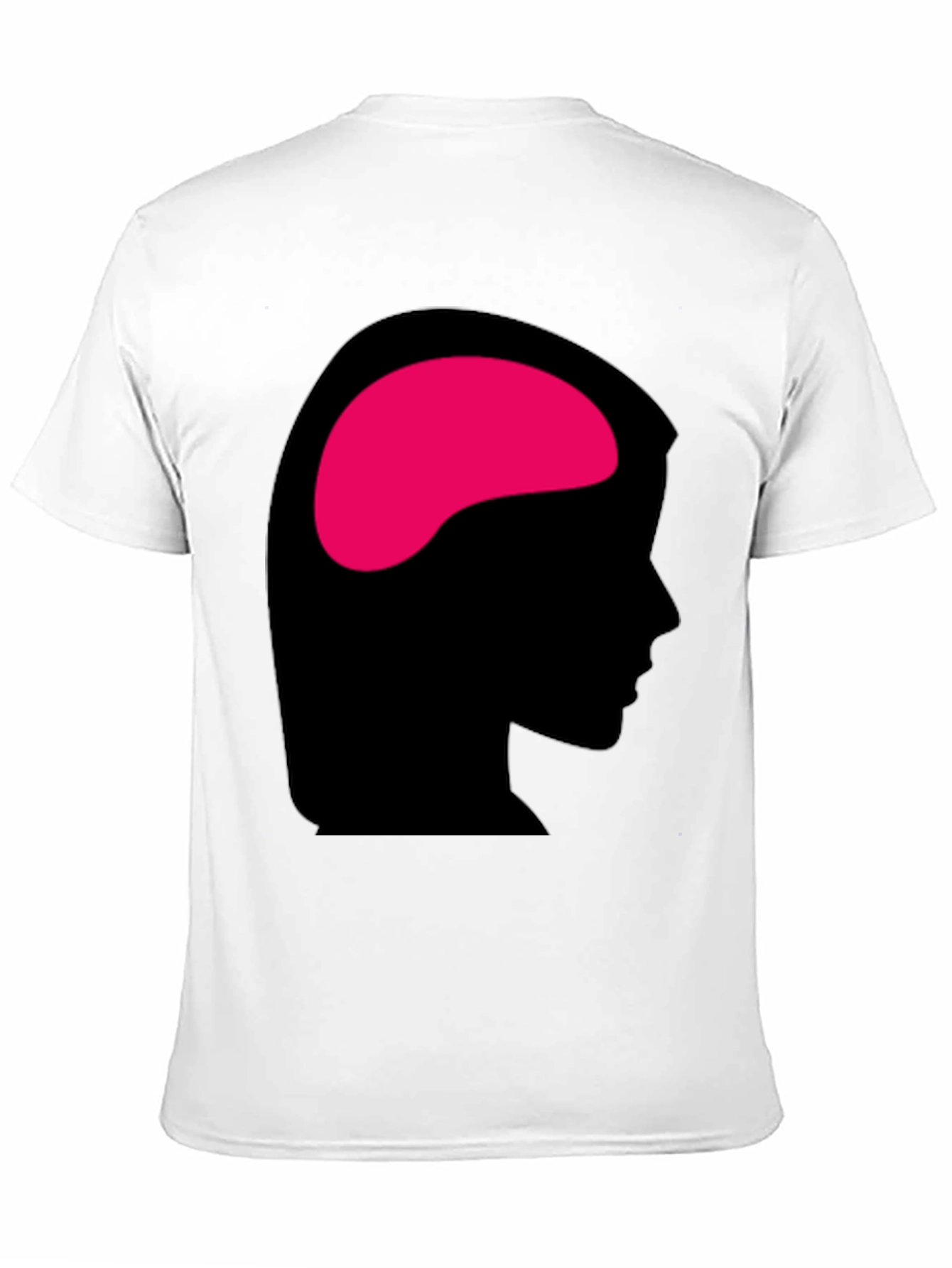 Brainy Woman T-Shirt - Black Graphic Tee