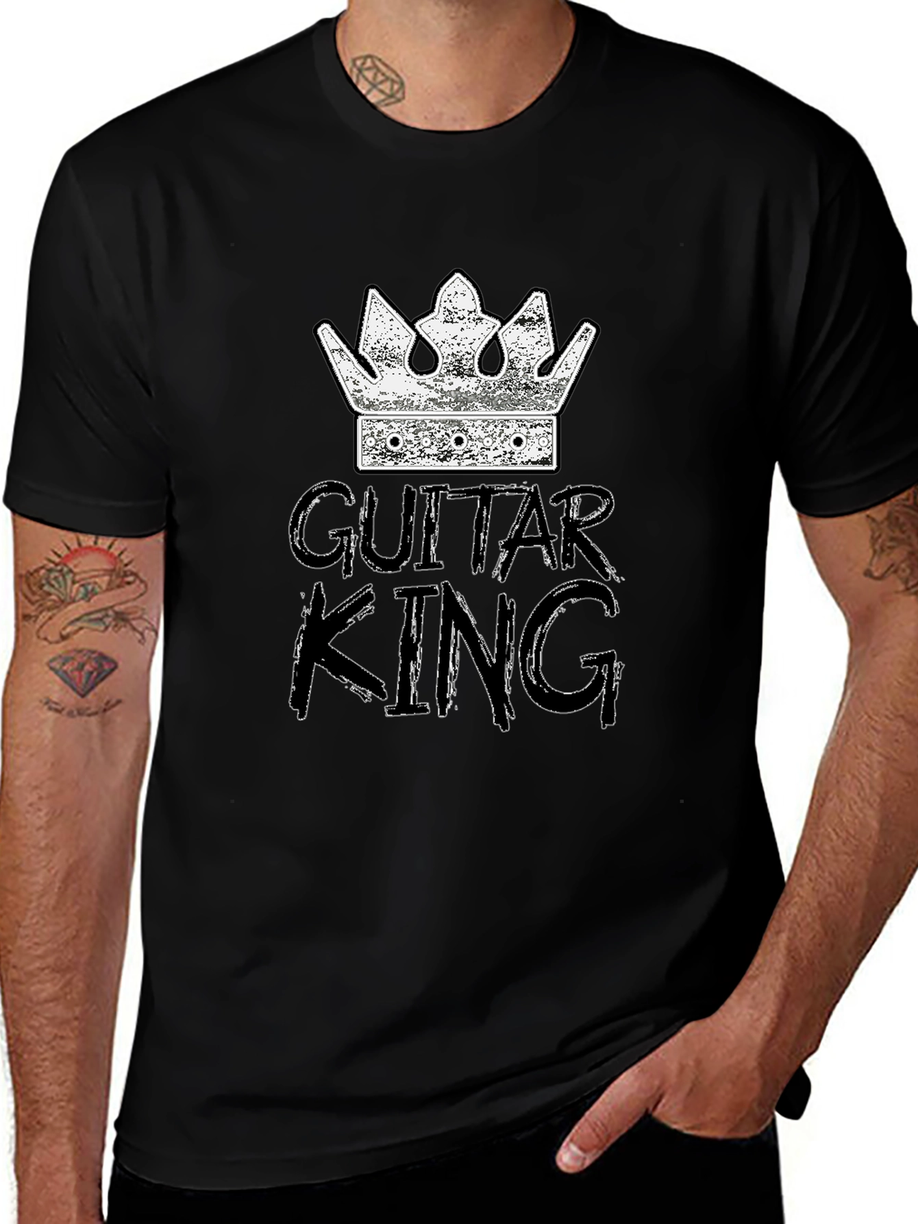 Guitar King Graphic Tee