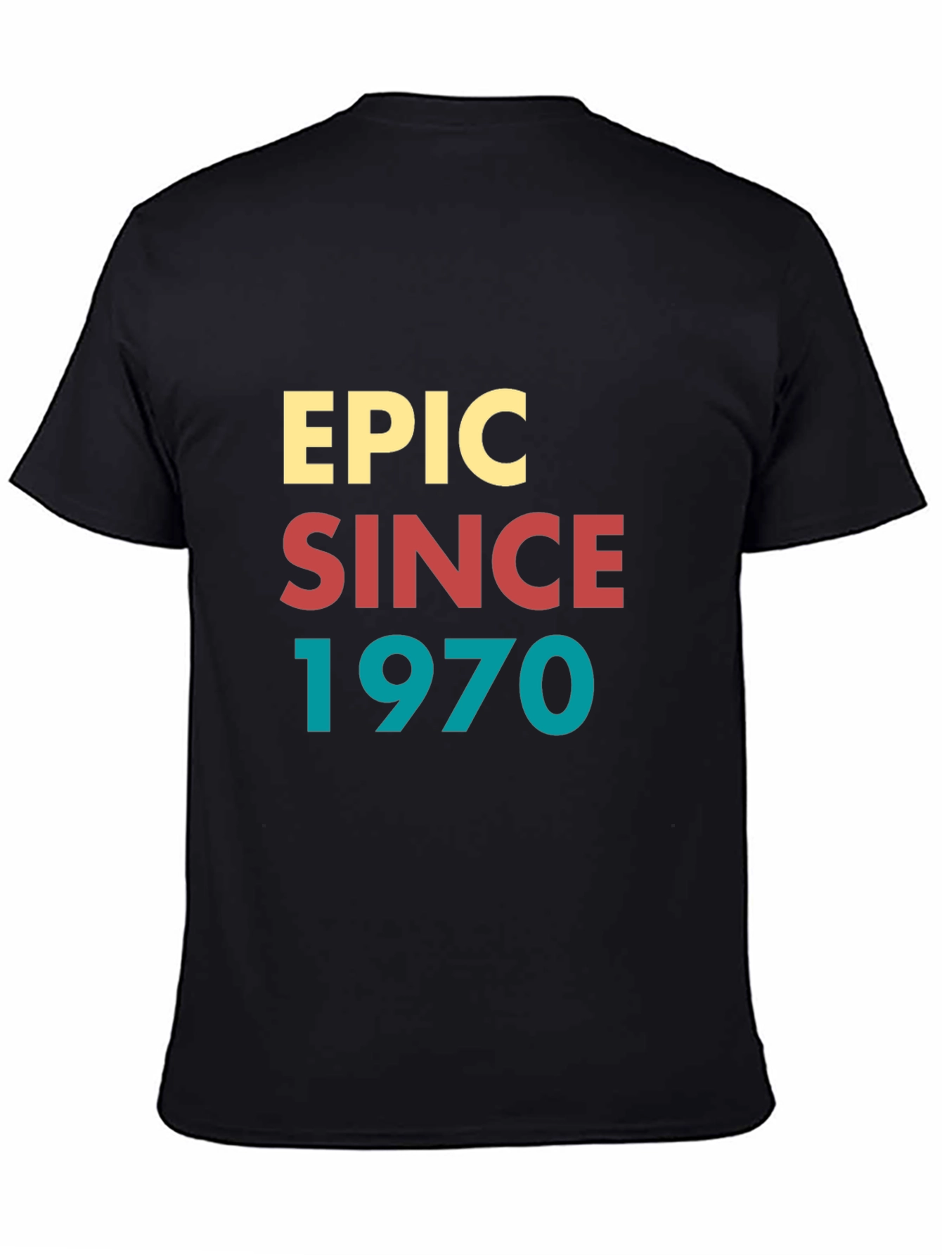 Epic Since 1970 Black T-Shirt