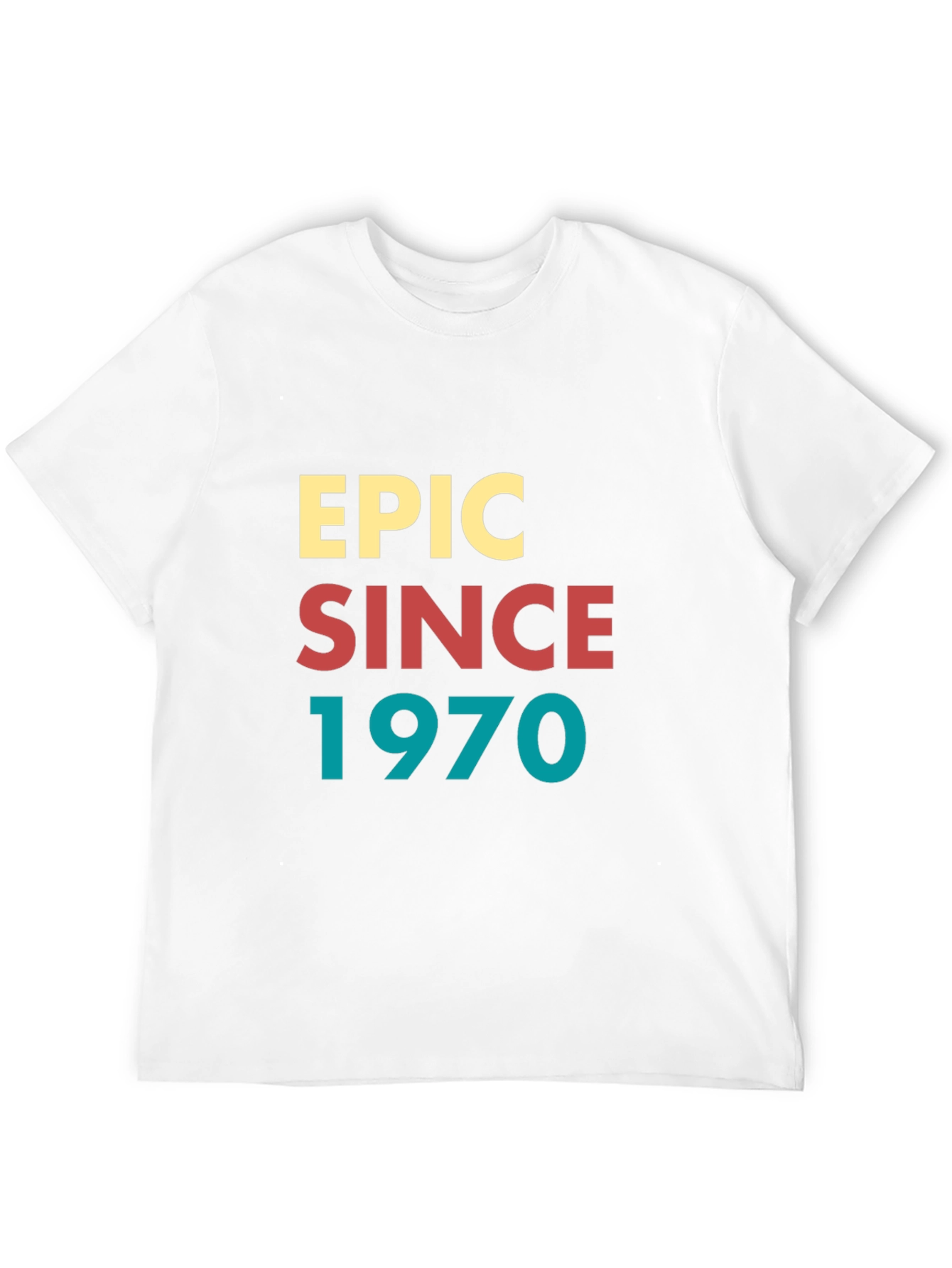 Epic Since 1970 Black T-Shirt