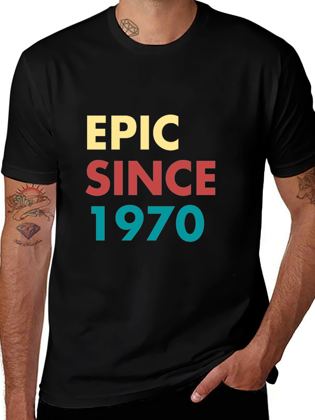 Epic Since 1970 Black T-Shirt