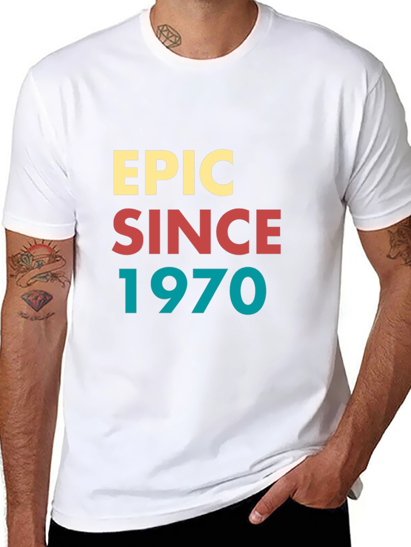 Epic Since 1970 Black T-Shirt