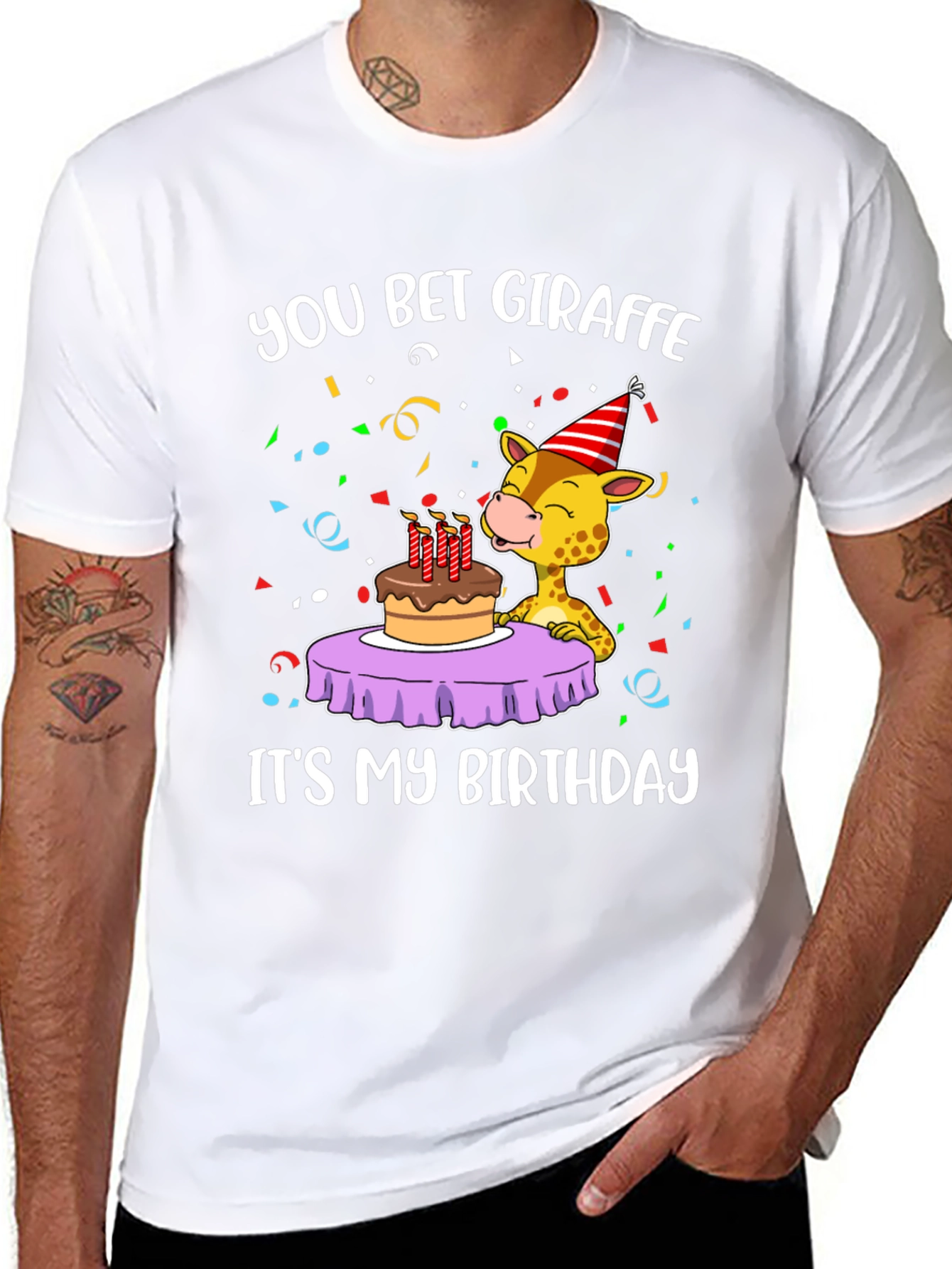 You Bet Giraffe Birthday T-Shirt
