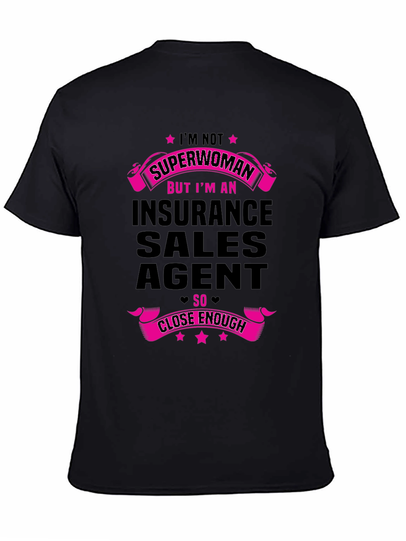 Insurance Sales Agent Superwoman Funny T-Shirt