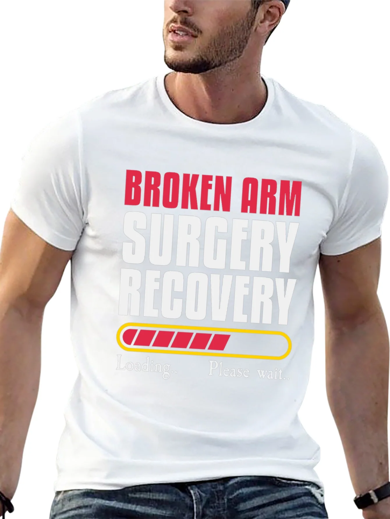 Broken Arm Recovery T-Shirt - Get Well Soon Gift