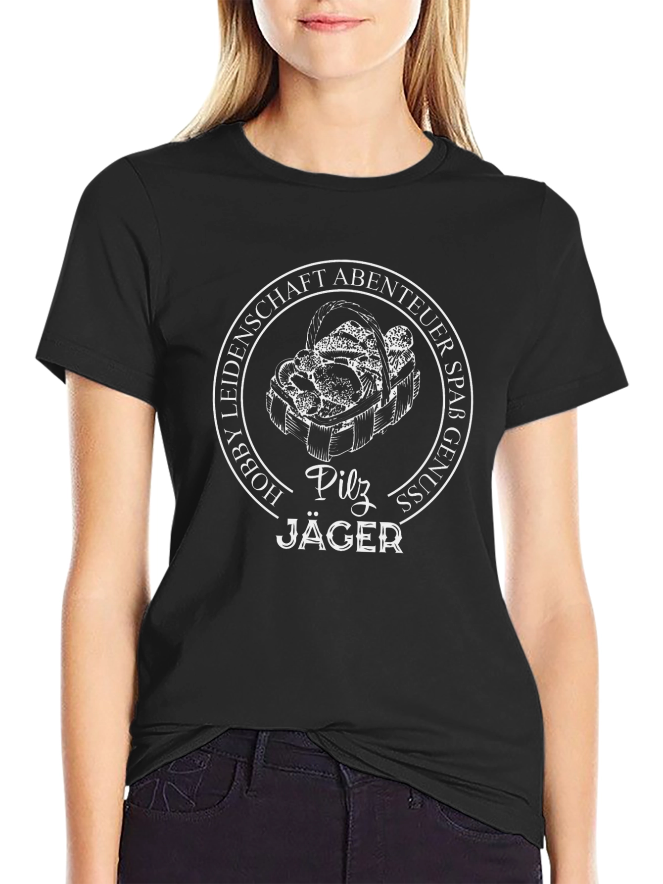 Mushroom Hunter T-Shirt - Pilz Jäger Design