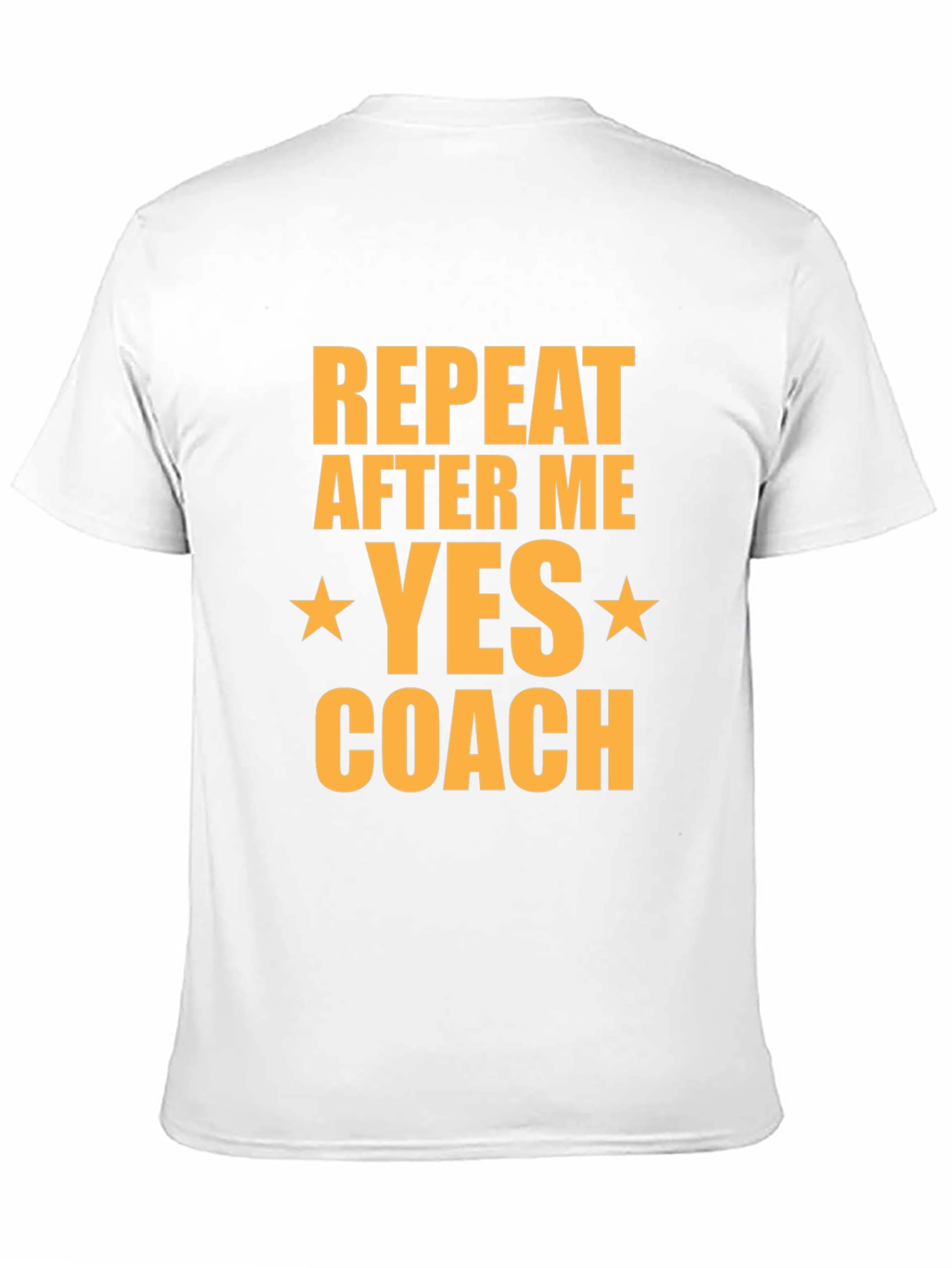 Yes Coach T-Shirt - Motivational Athletic Tee