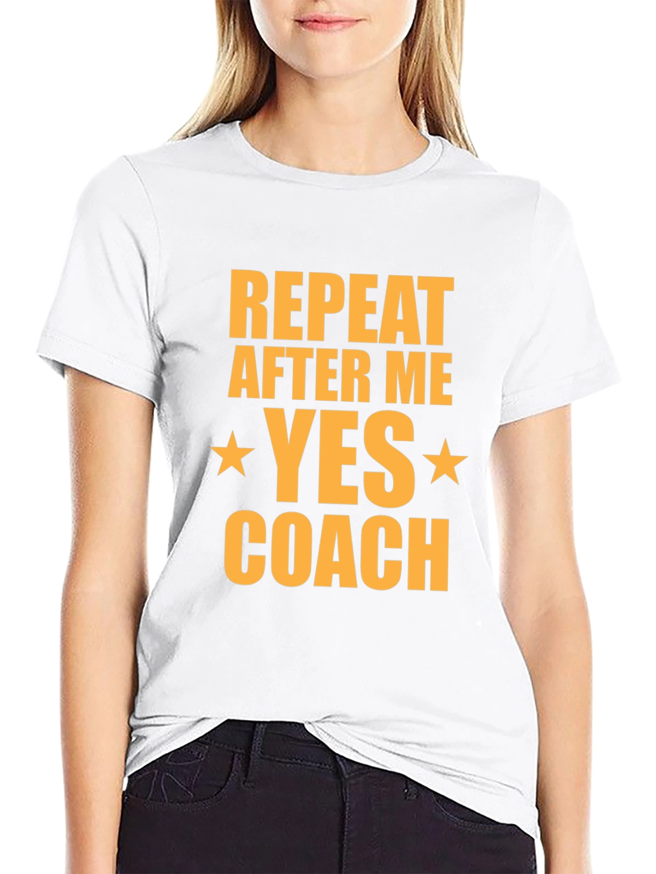 Yes Coach T-Shirt - Motivational Athletic Tee