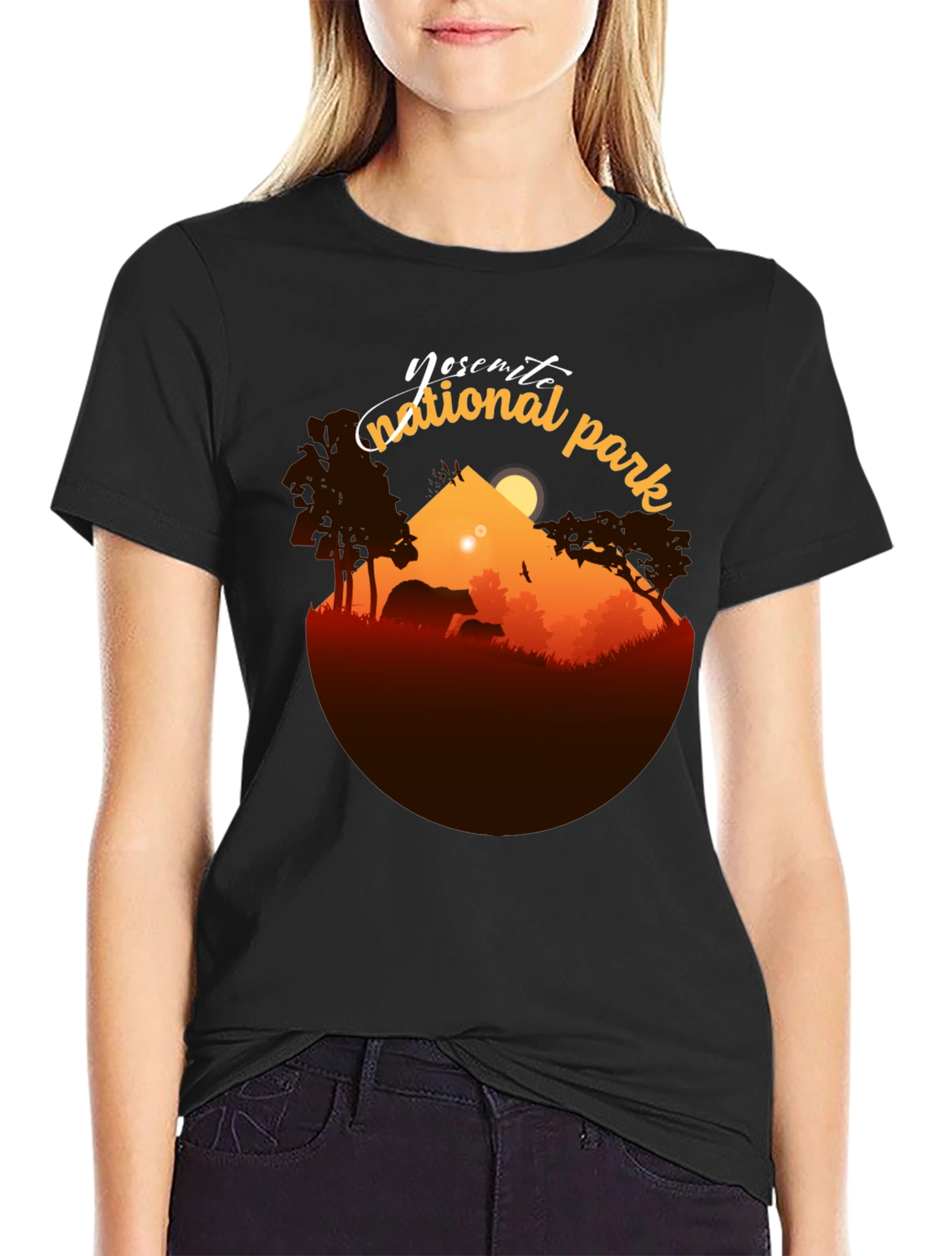 Yosemite National Park Graphic Tee