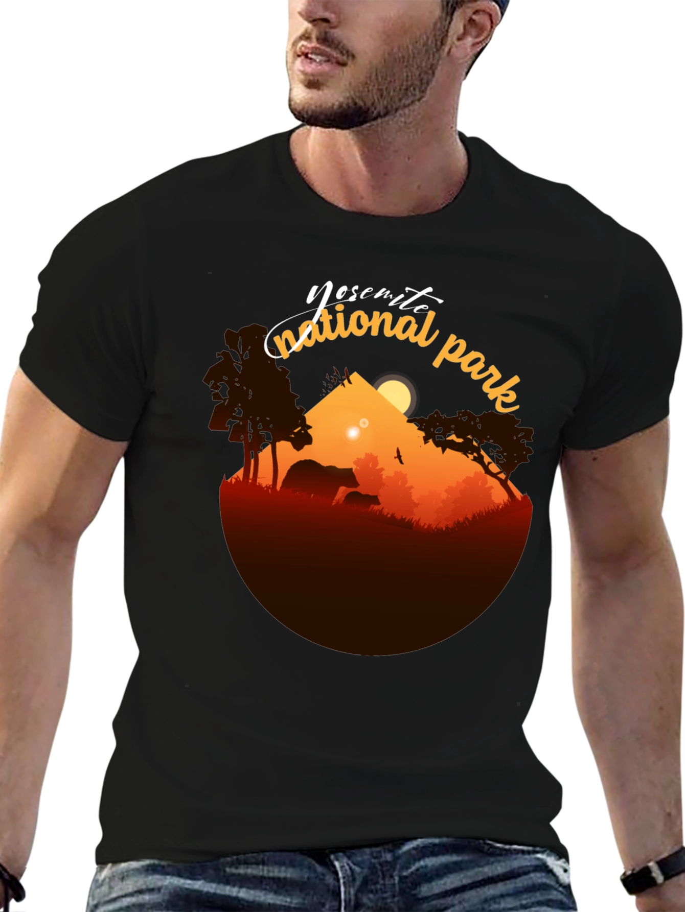 Yosemite National Park Graphic Tee