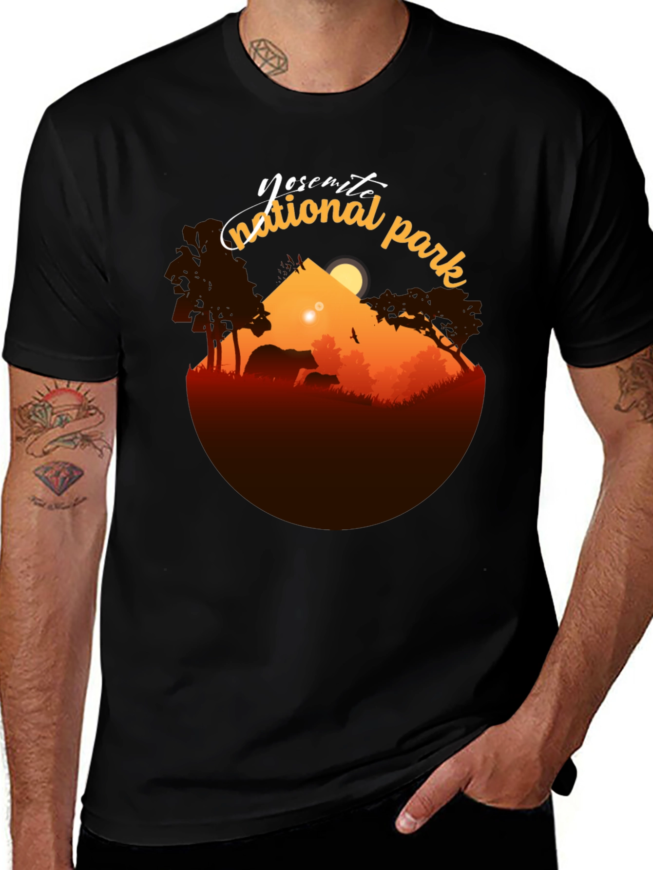 Yosemite National Park Graphic Tee