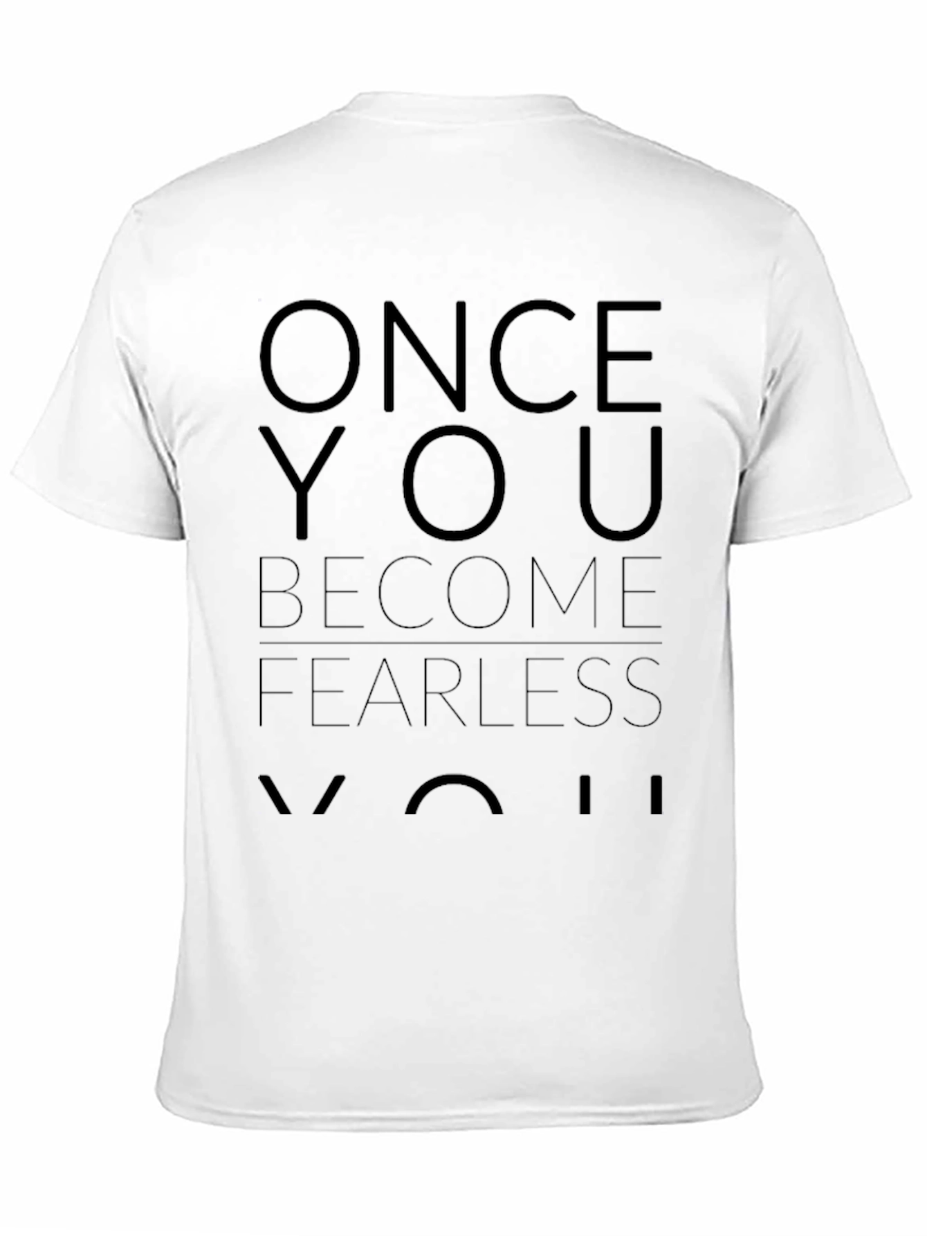 Fearless Motivation Black T-Shirt