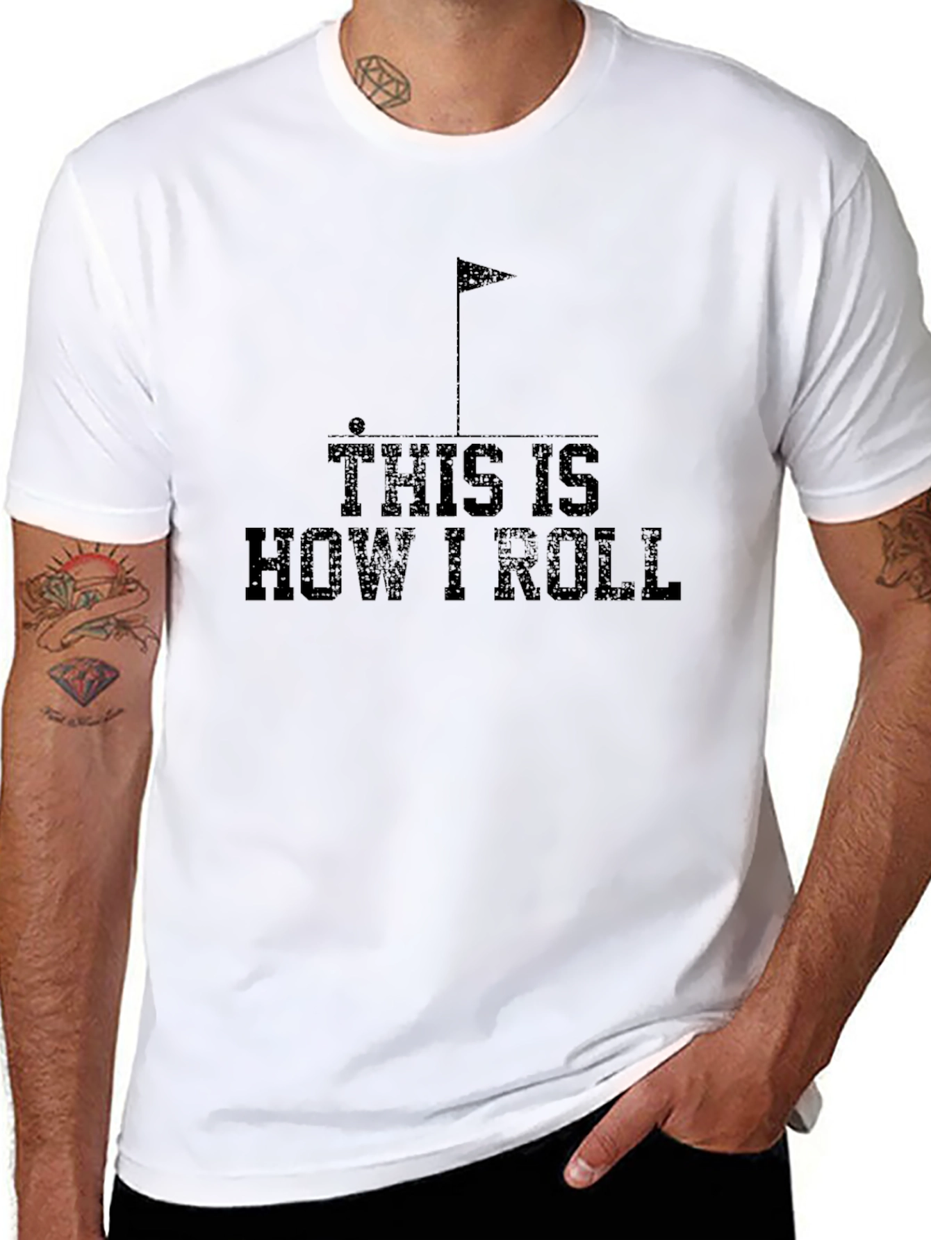 This Is How I Roll Golf T-Shirt