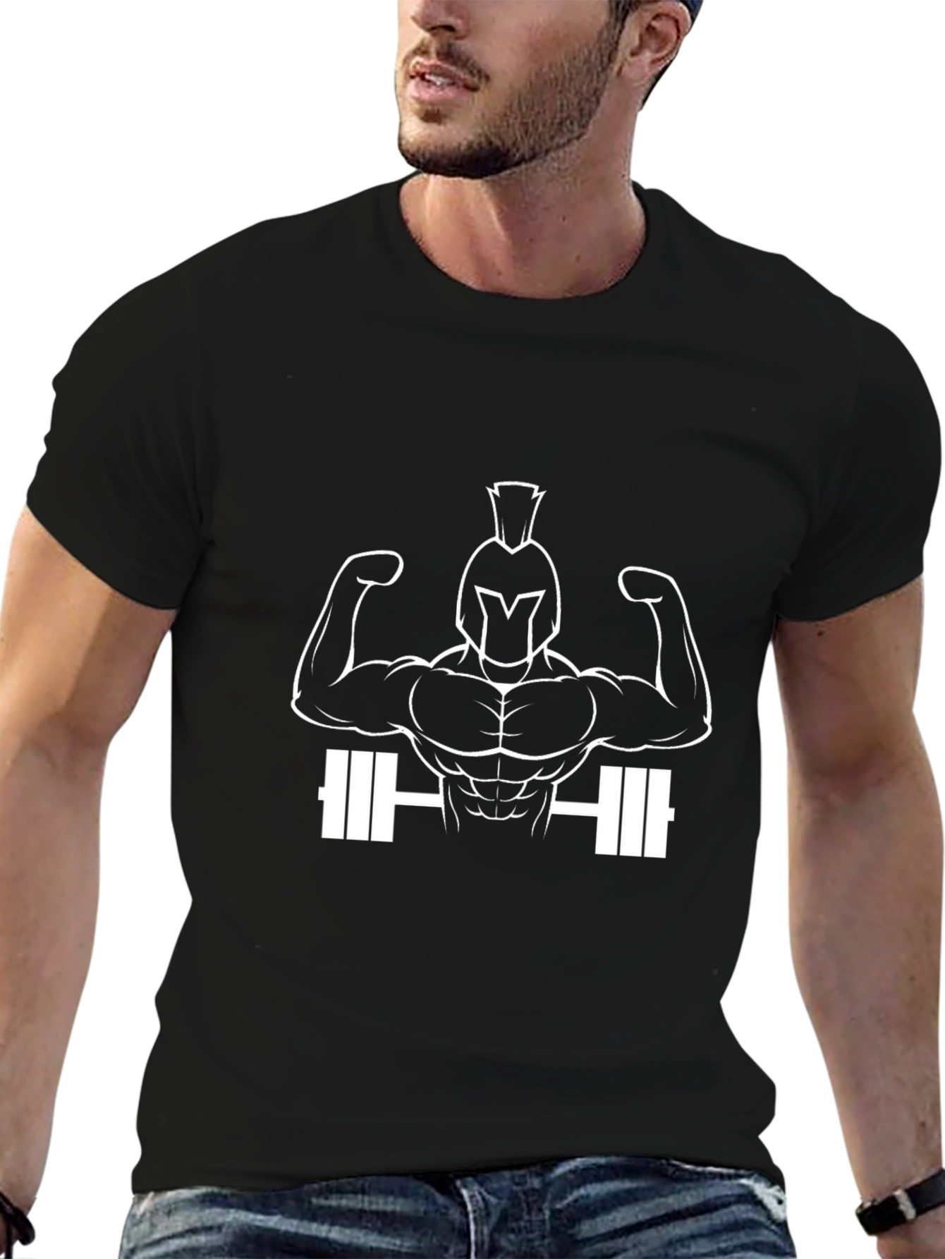 Spartan Gladiator Gym T-Shirt - Black