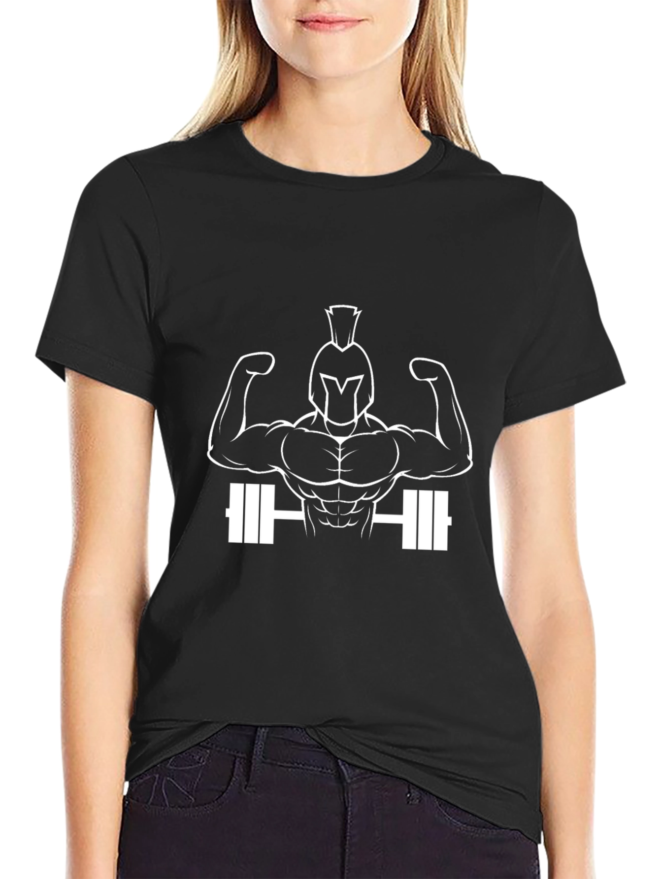 Spartan Gladiator Gym T-Shirt - Black
