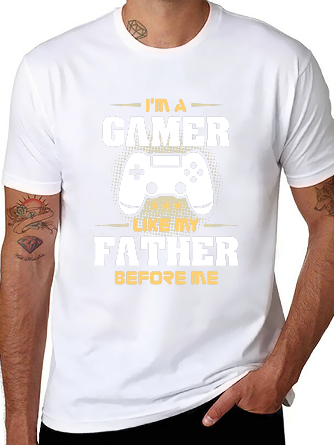 Gamer Like Father T-Shirt