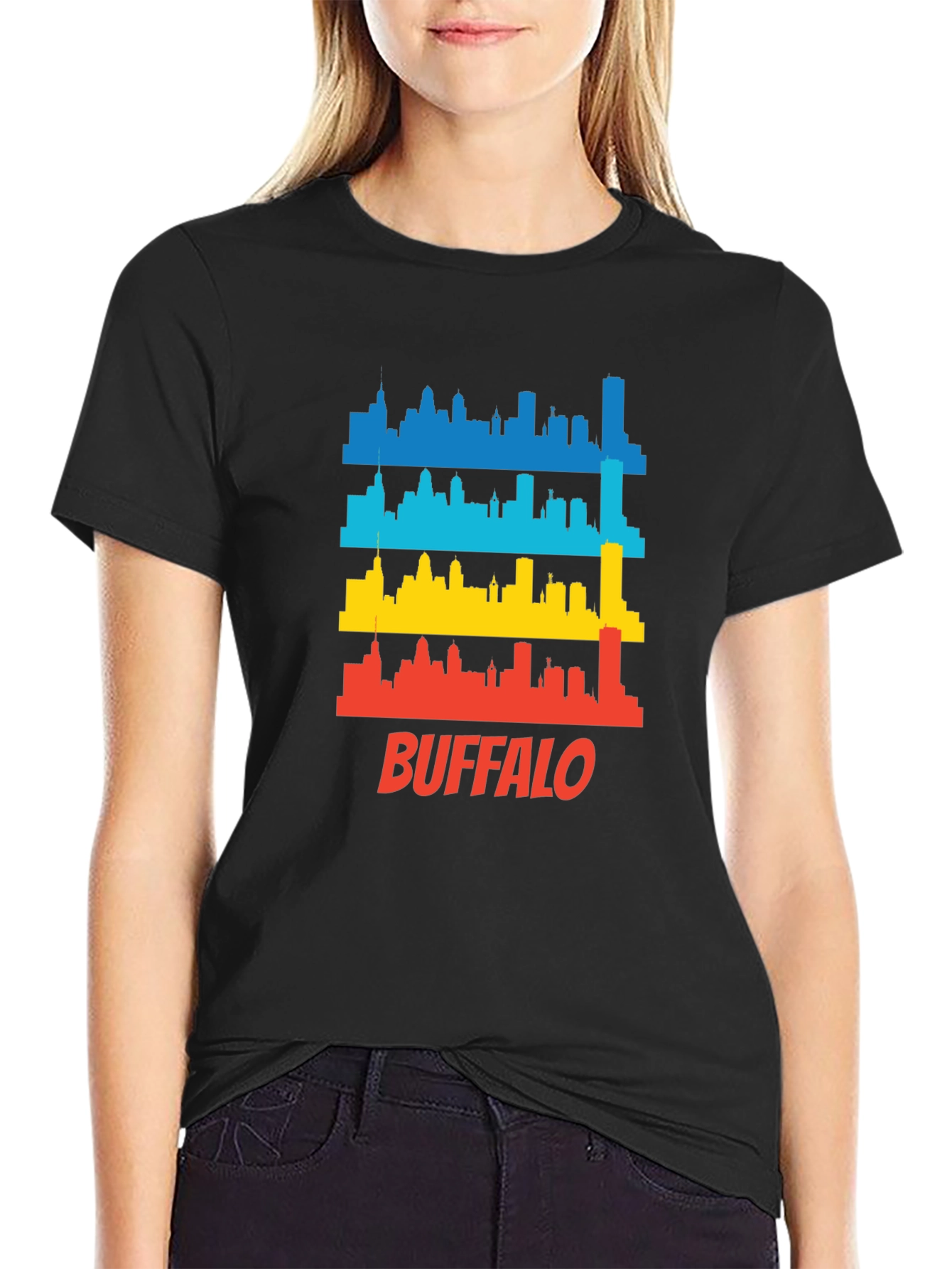 Buffalo Skyline Graphic Tee - Modern Comfort