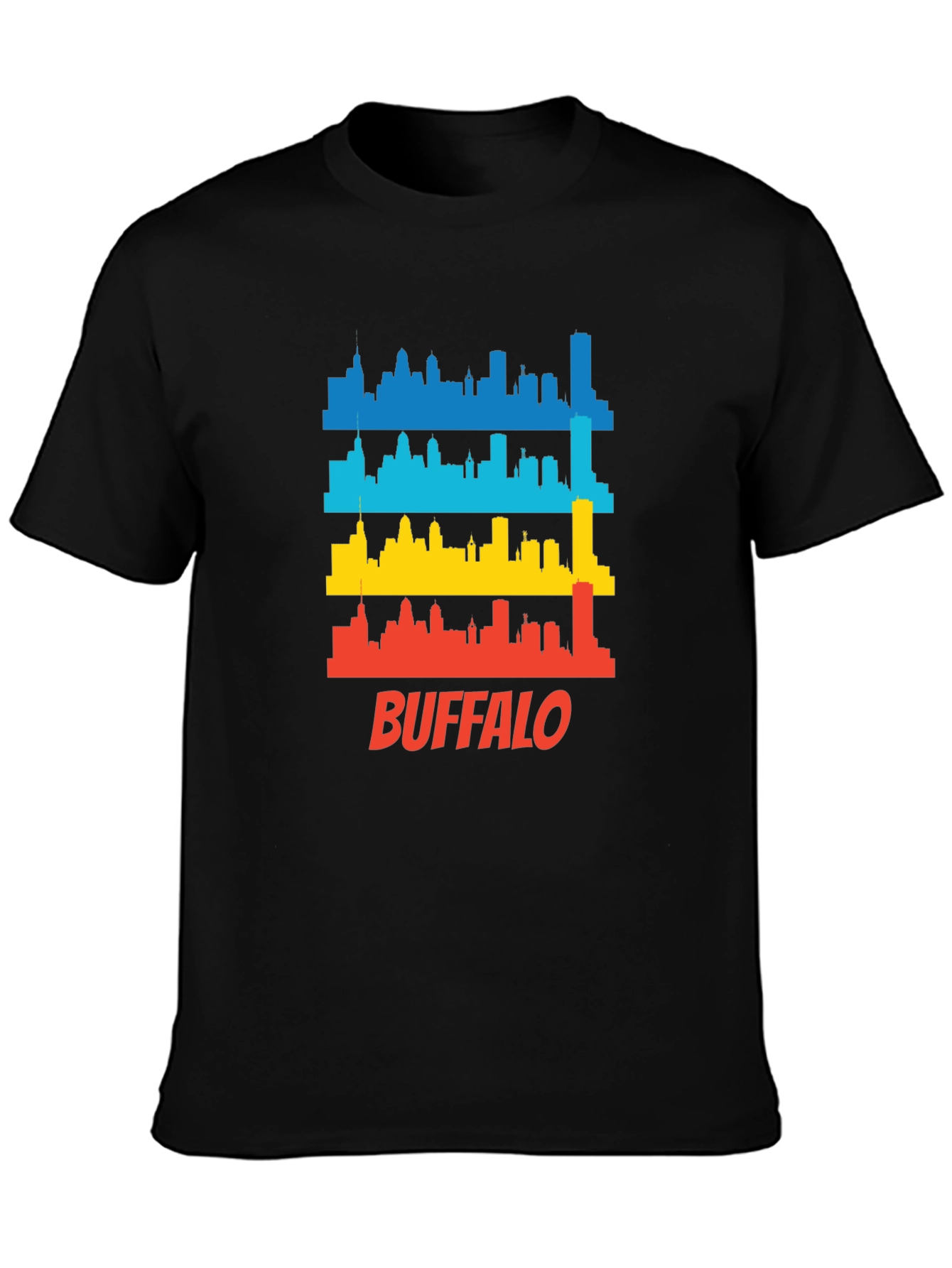 Buffalo Skyline Graphic Tee - Modern Comfort