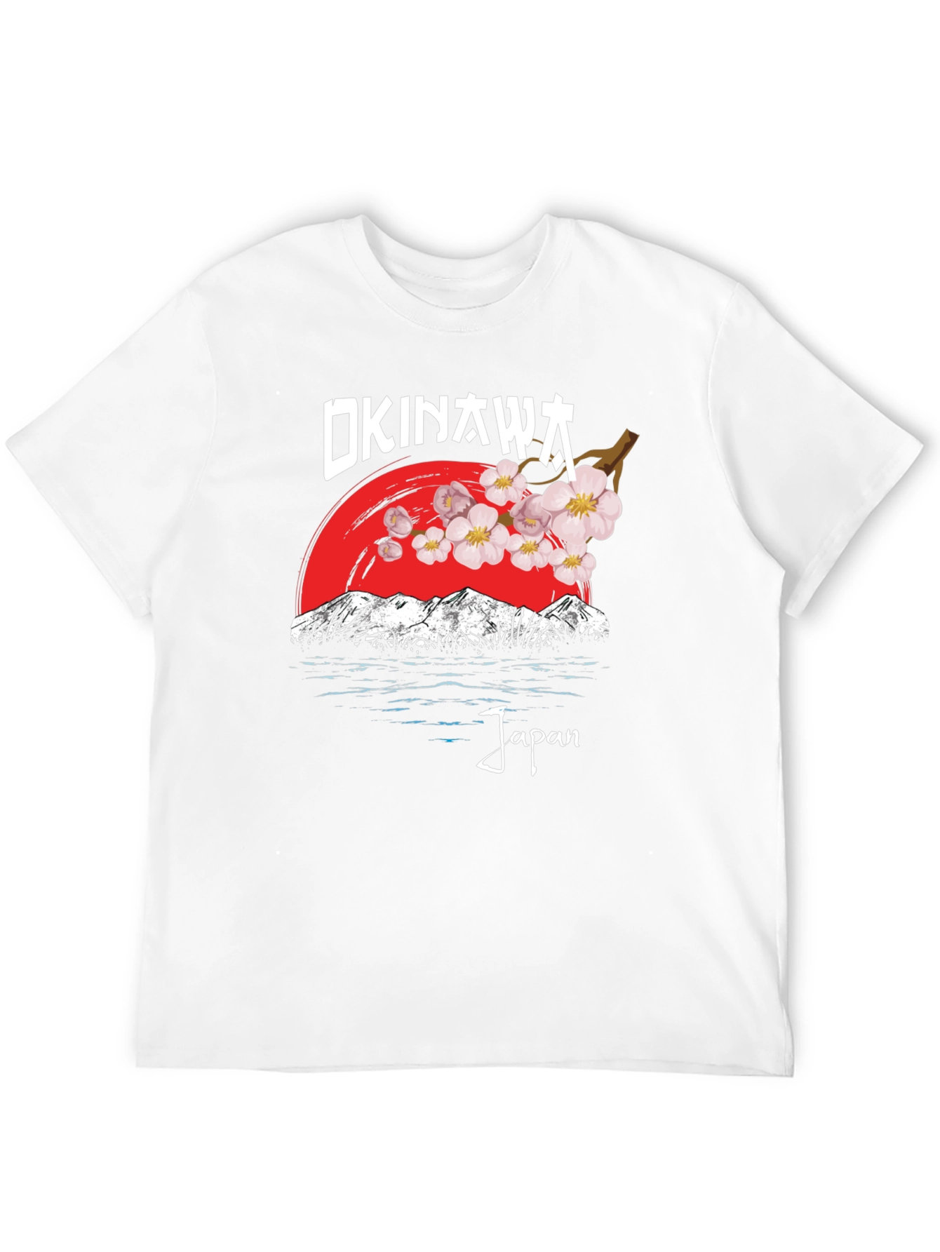 Okinawa Japan Cherry Blossom T-Shirt