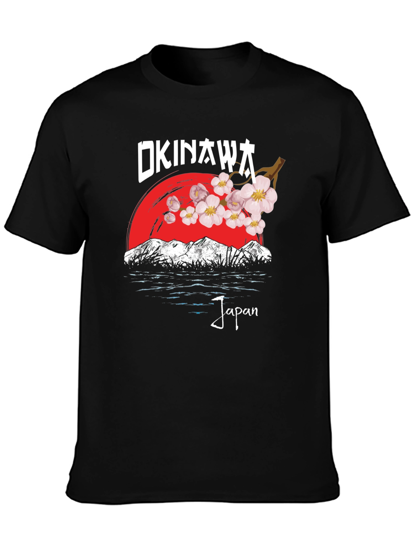 Okinawa Japan Cherry Blossom T-Shirt
