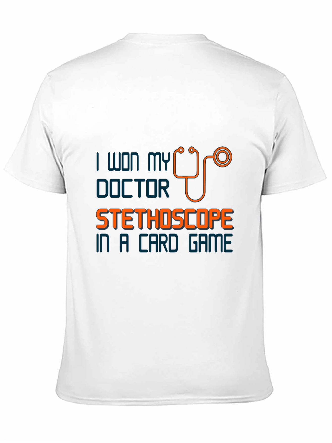 Humorous Doctor Stethoscope Card Game T-Shirt