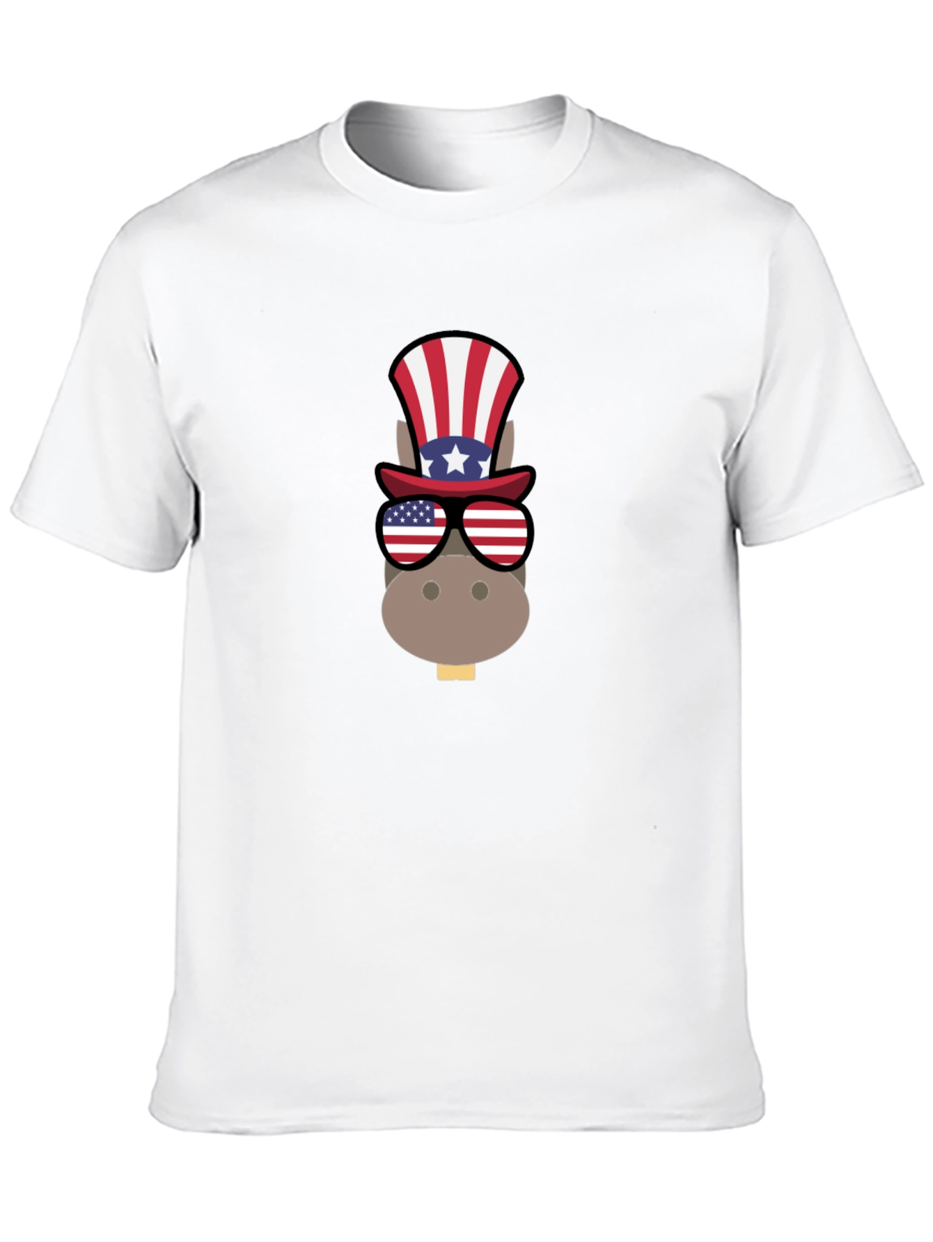 Patriotic Donkey T-Shirt - USA Pride