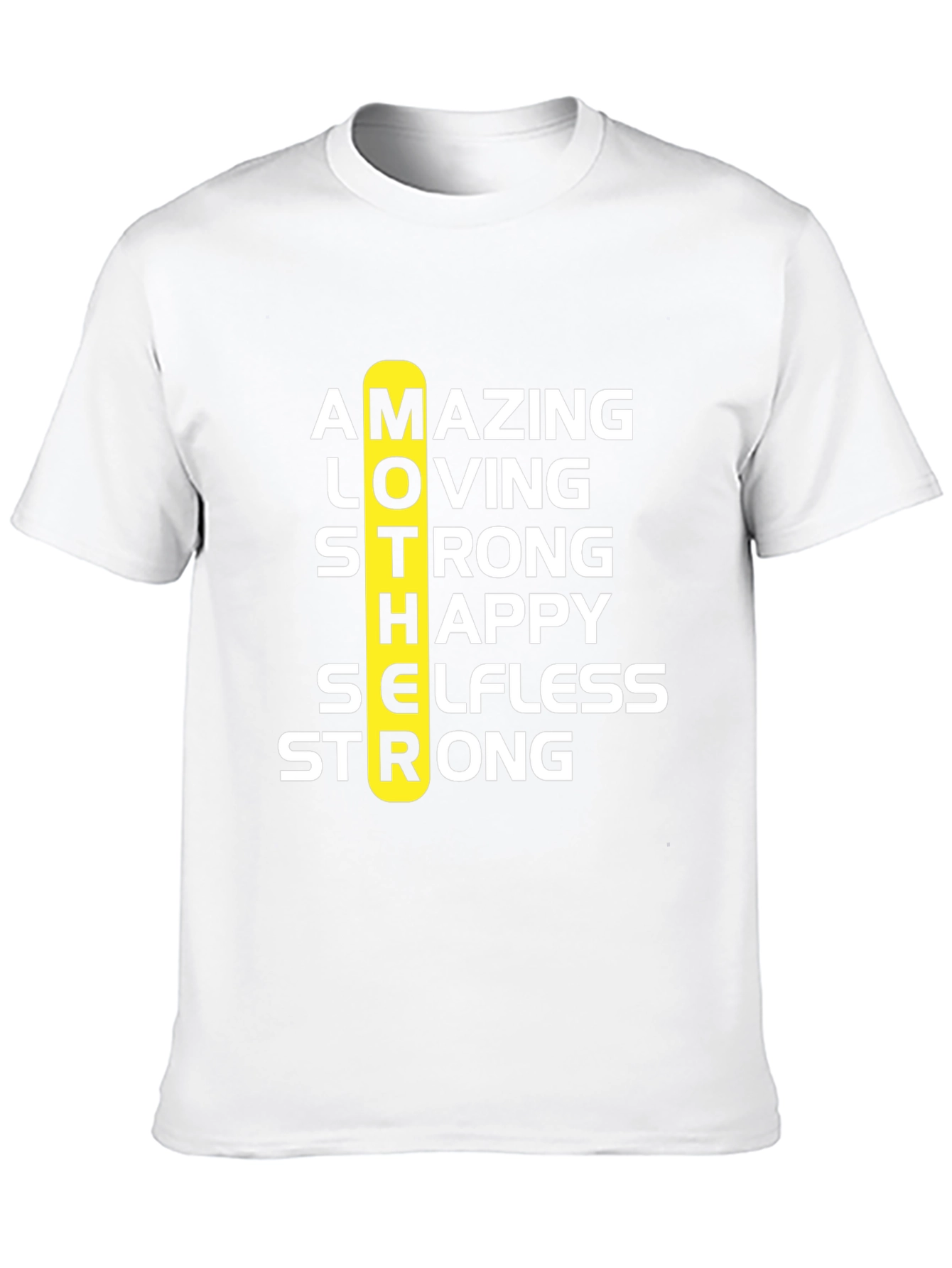 Amazing Mother Graphic Tee - Black Cotton T-Shirt