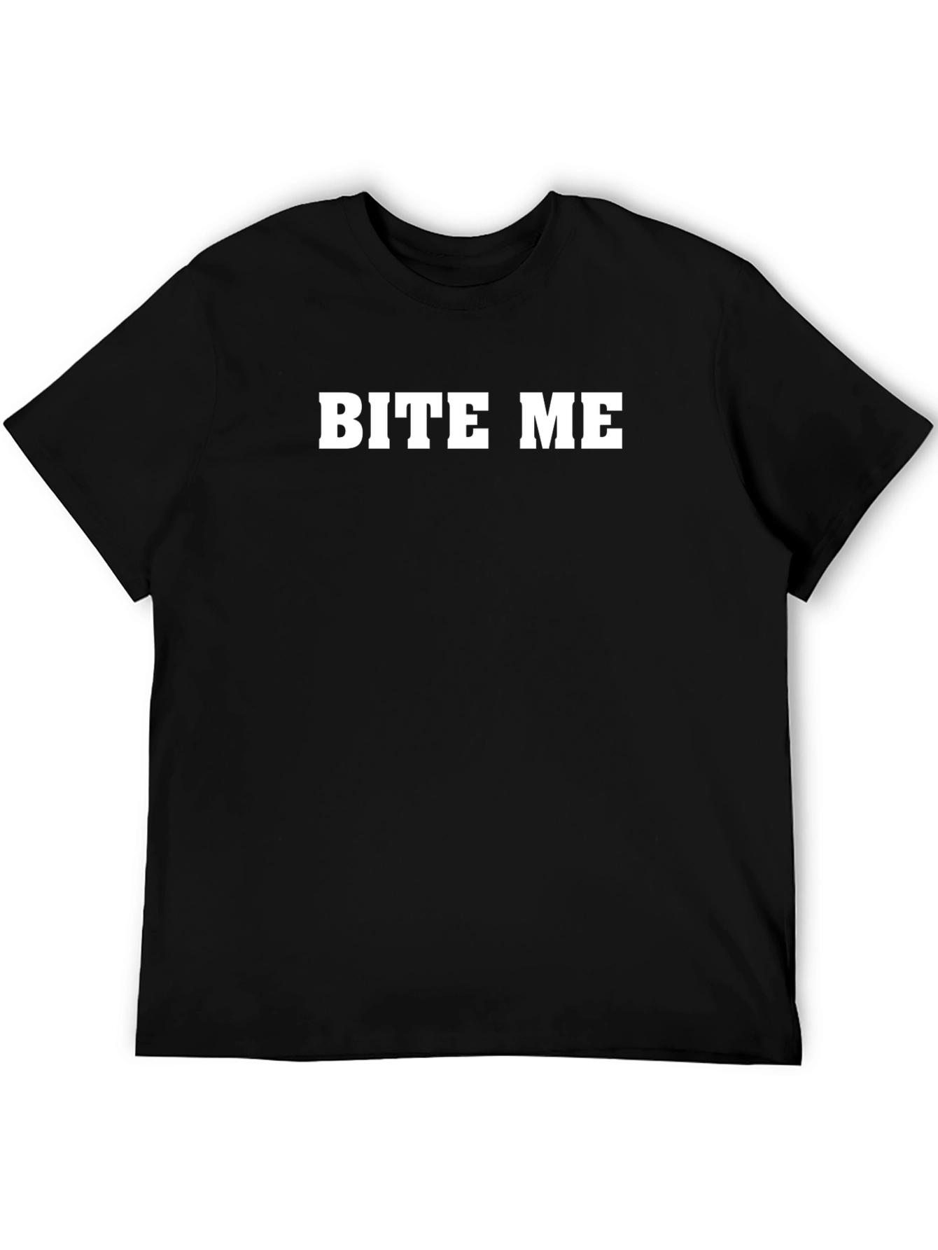 Bite Me Graphic T-Shirt - Casual Cotton Tee