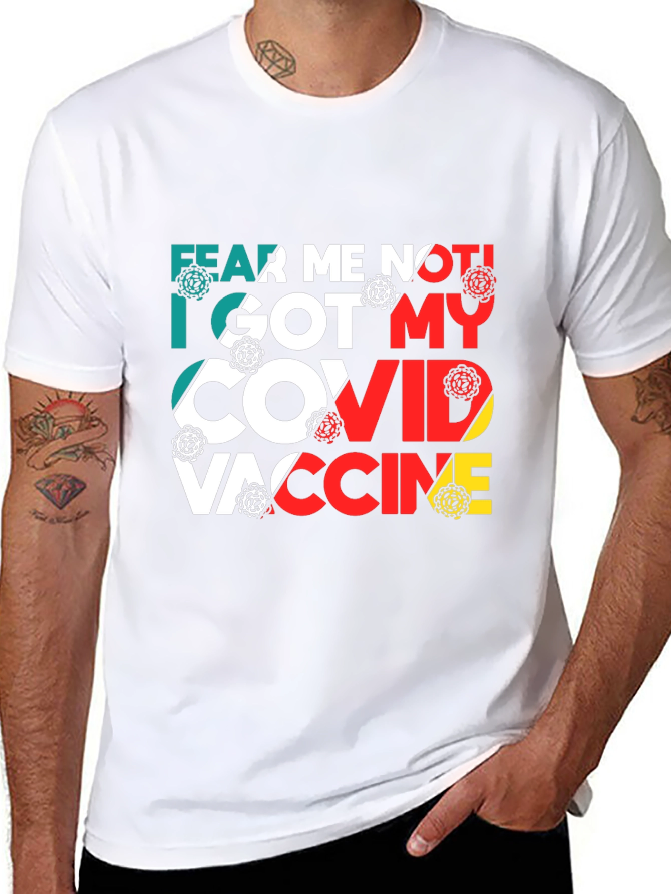 Fear Me Not COVID Vaccine T-Shirt