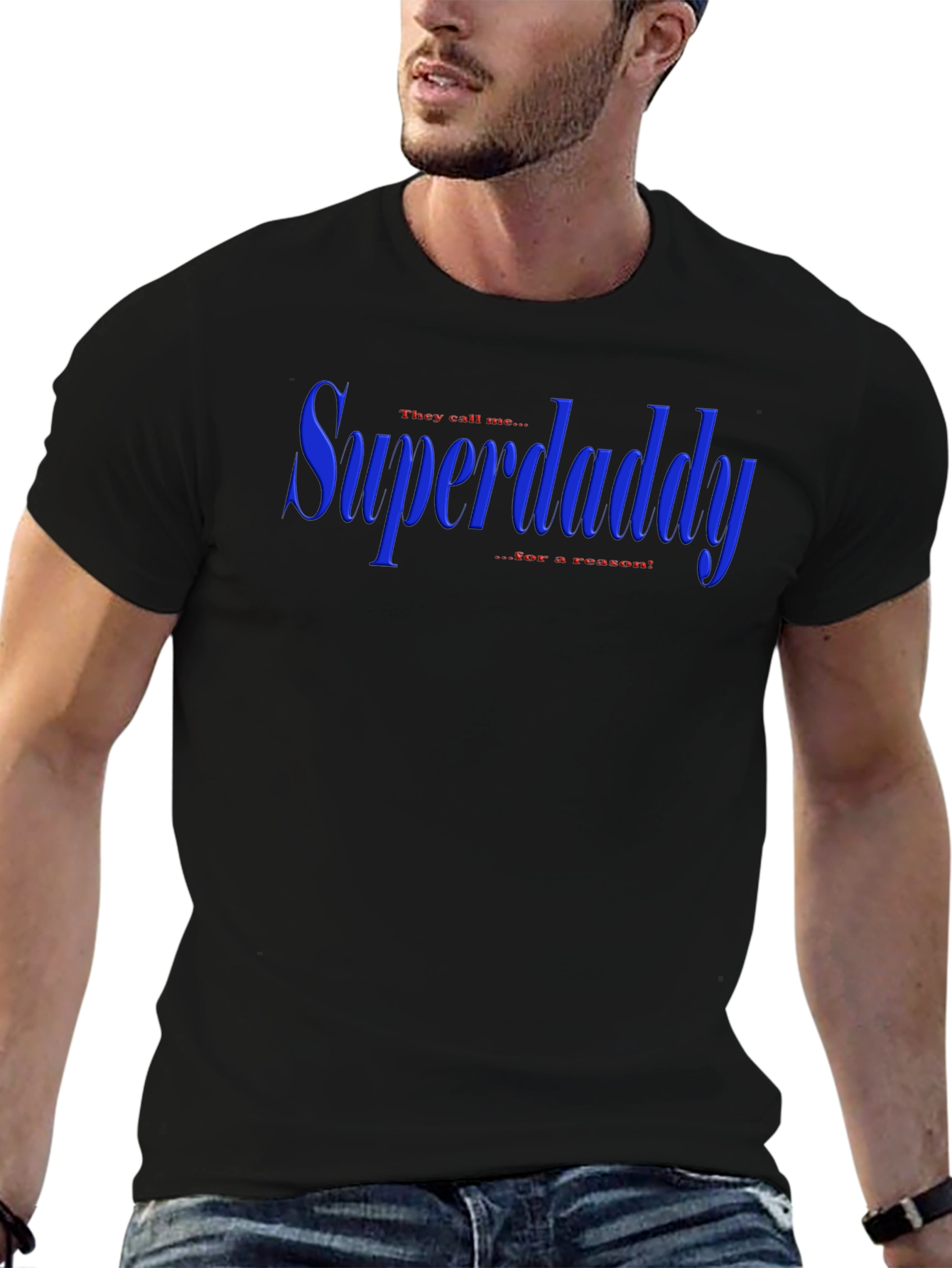 Superdaddy T-Shirt - Stylish Dad Tee