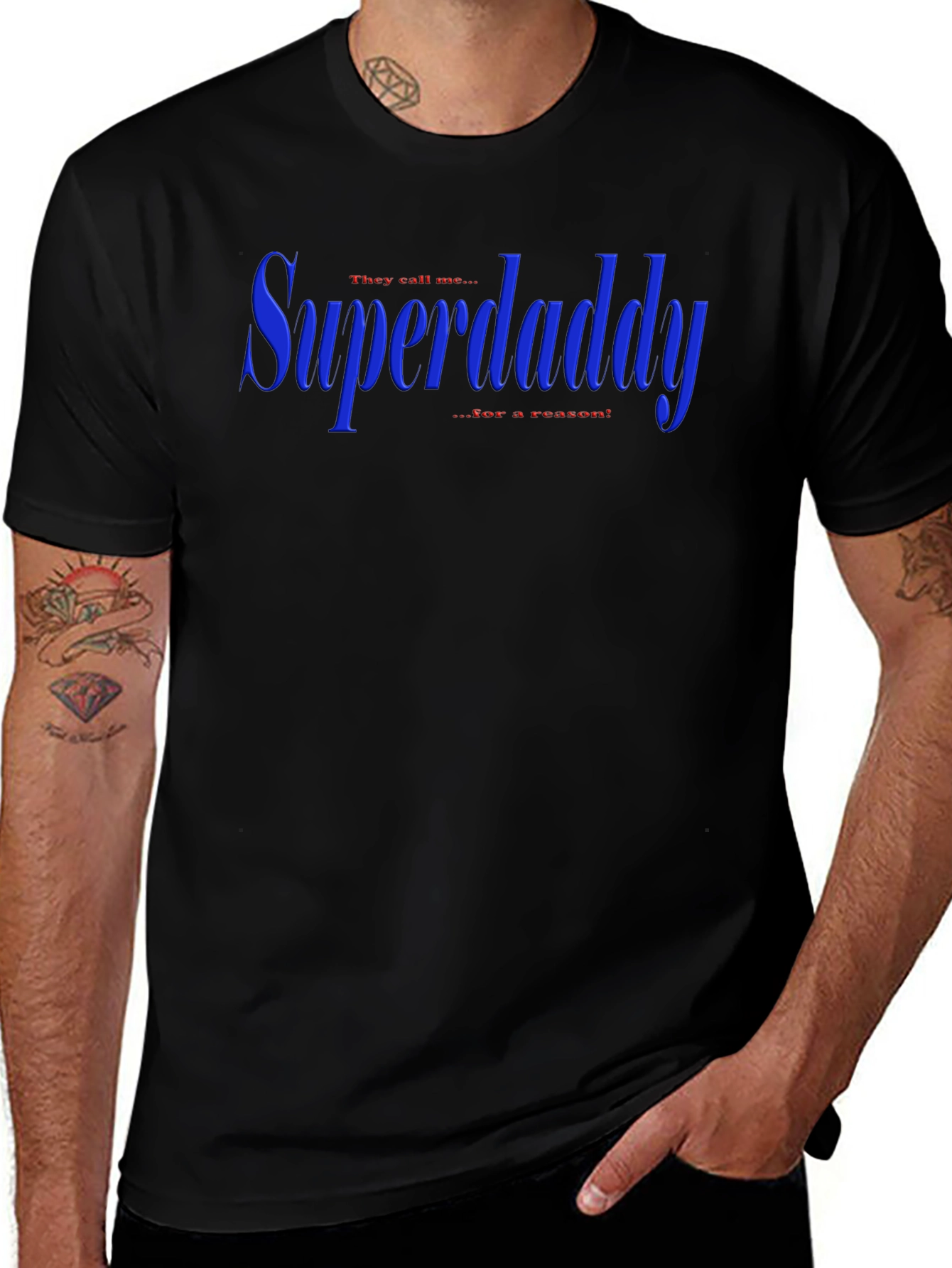 Superdaddy T-Shirt - Stylish Dad Tee