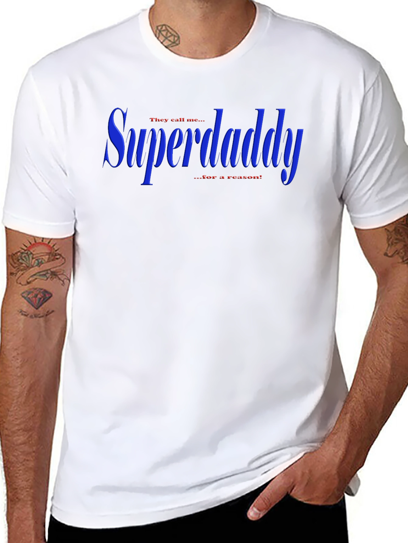 Superdaddy T-Shirt - Stylish Dad Tee