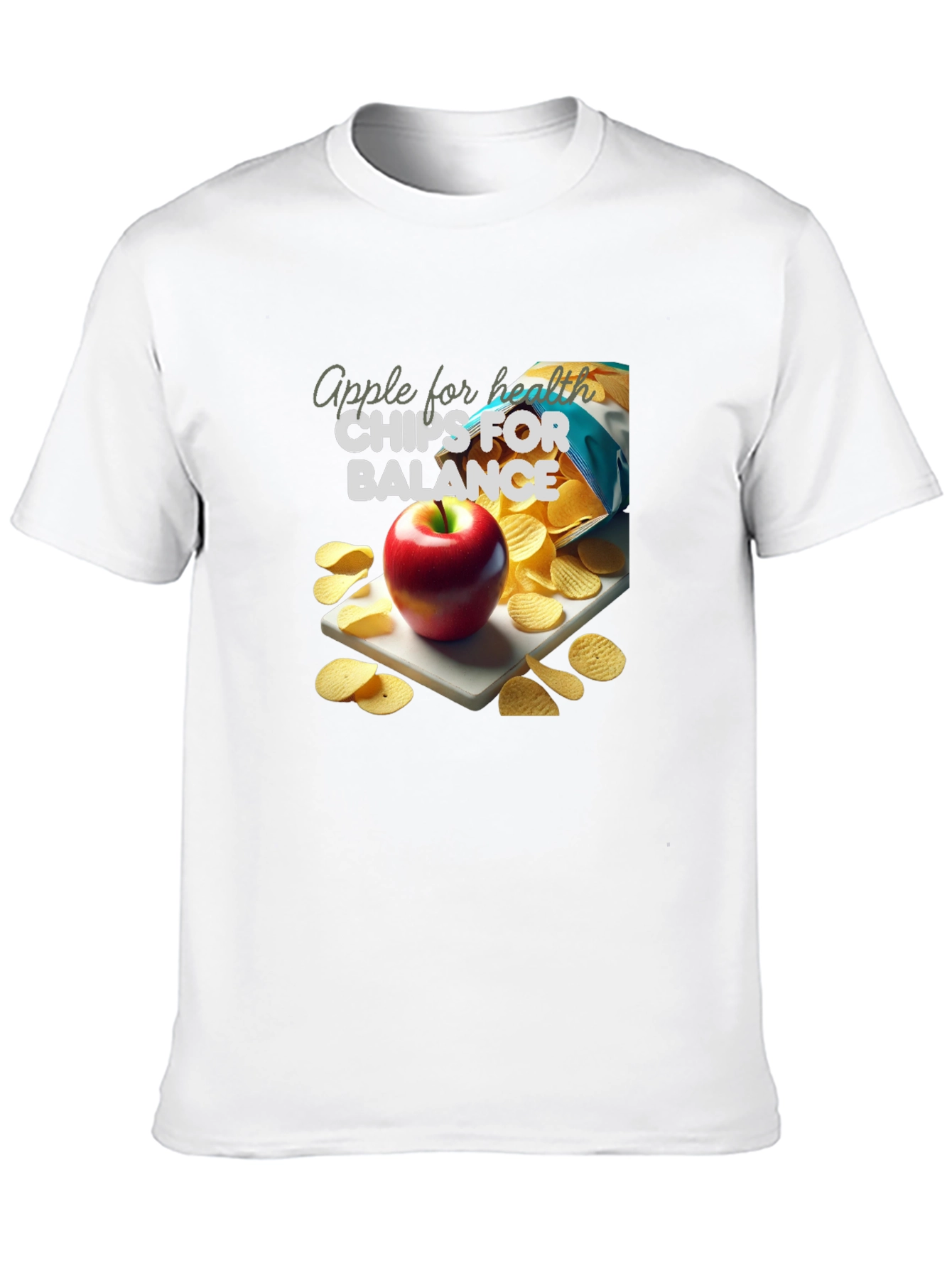 Apple Chips Balance T-Shirt