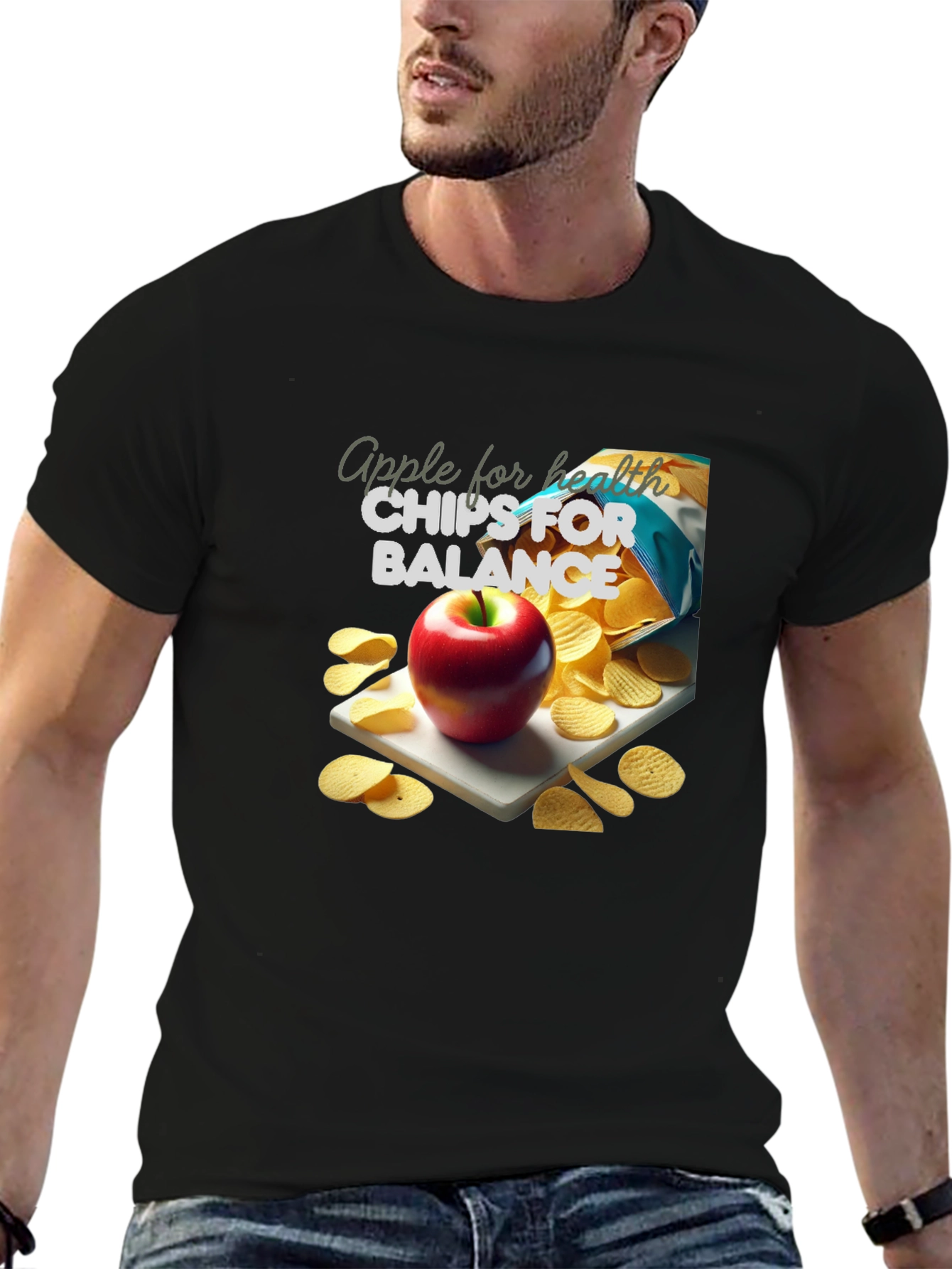 Apple Chips Balance T-Shirt
