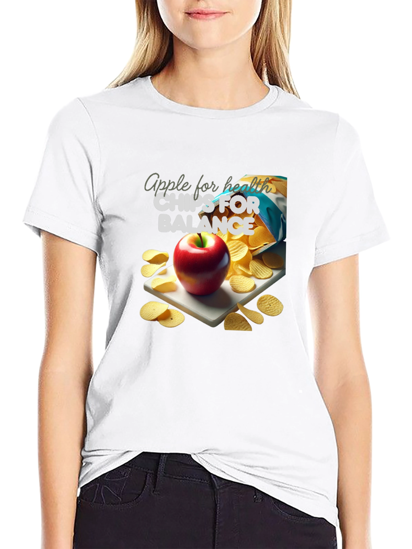 Apple Chips Balance T-Shirt