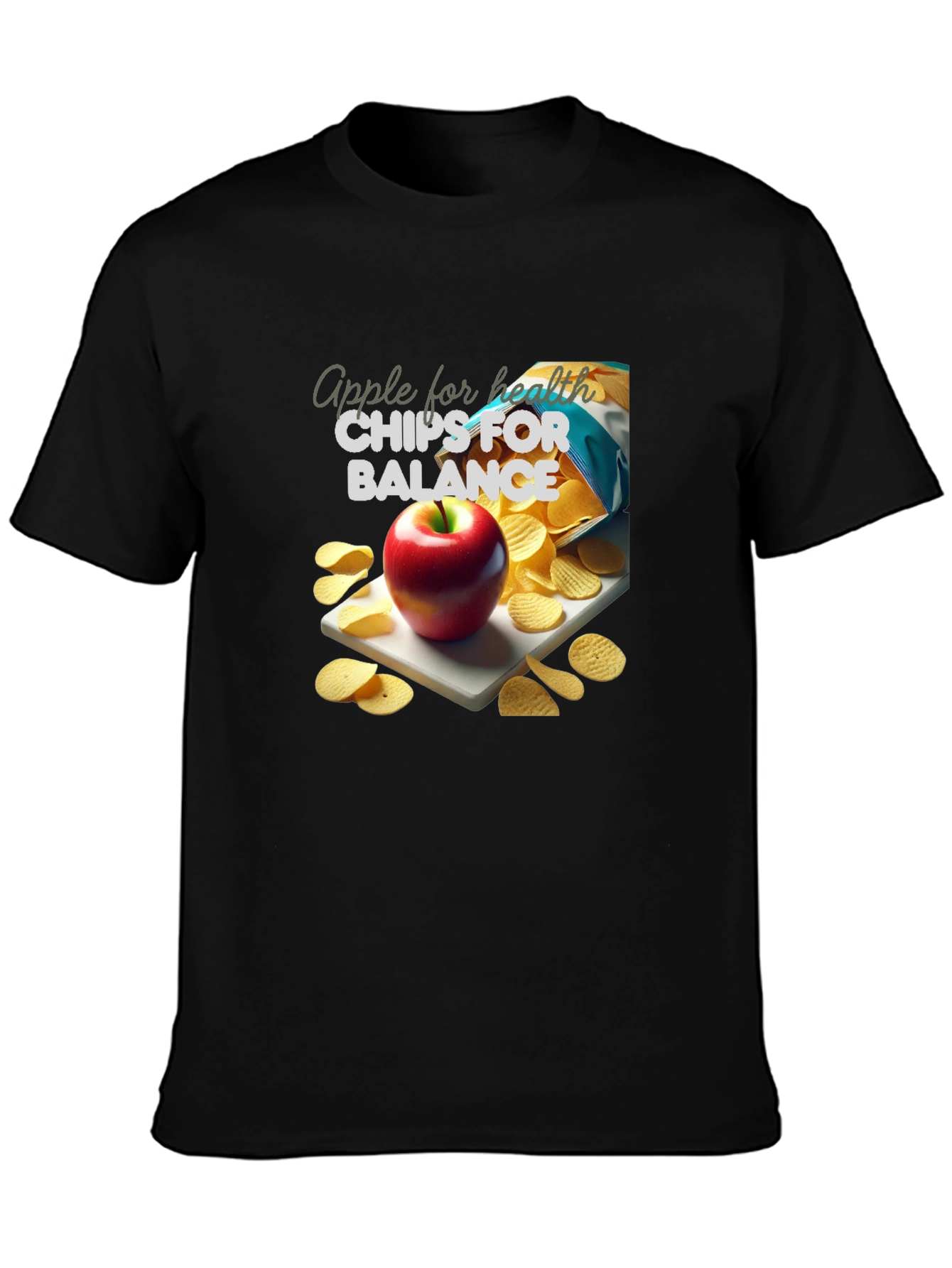 Apple Chips Balance T-Shirt