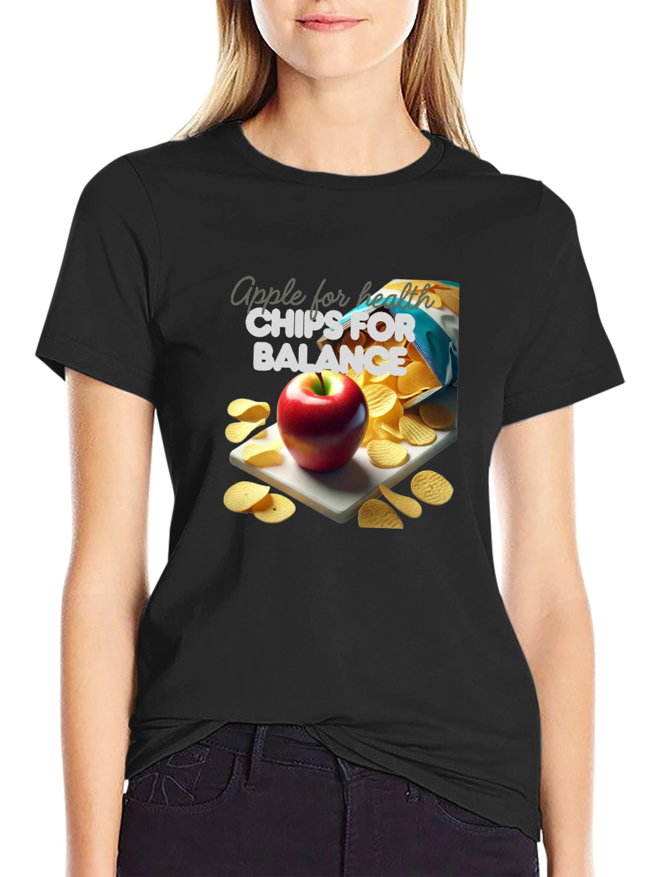 Apple Chips Balance T-Shirt