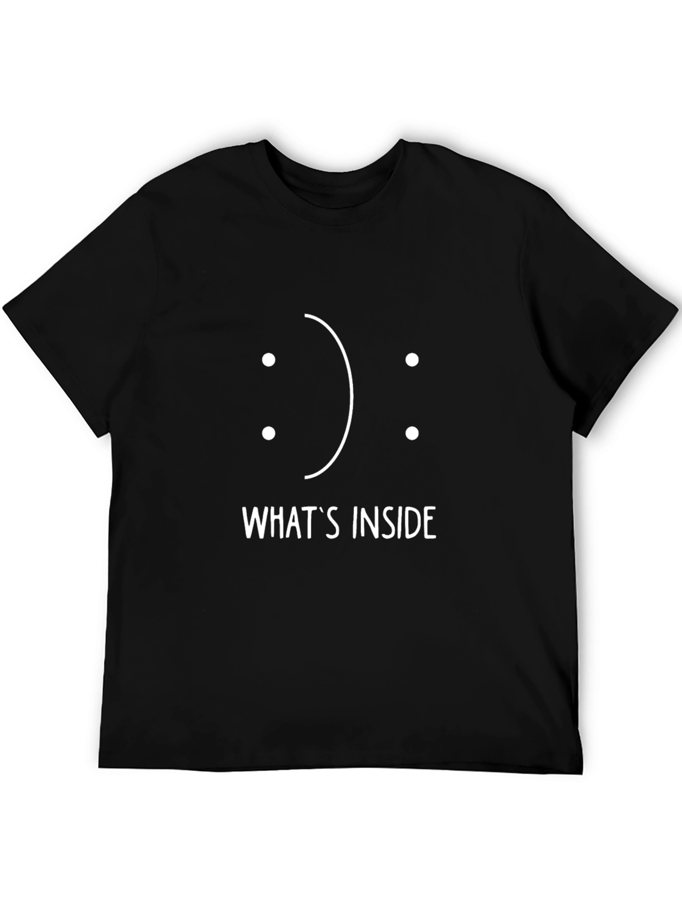 Whats Inside T-Shirt - Black