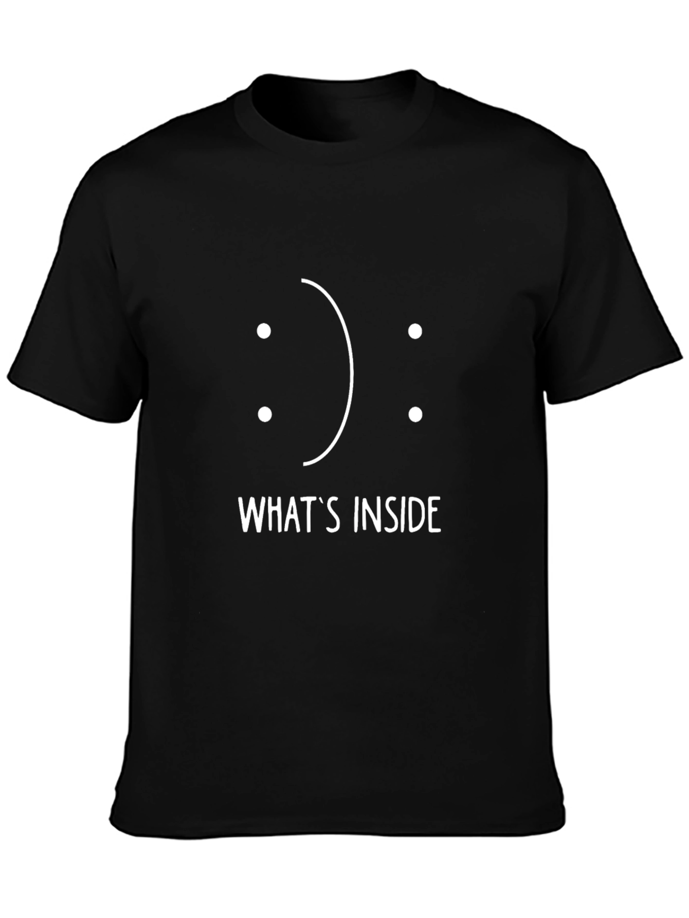 Whats Inside T-Shirt - Black